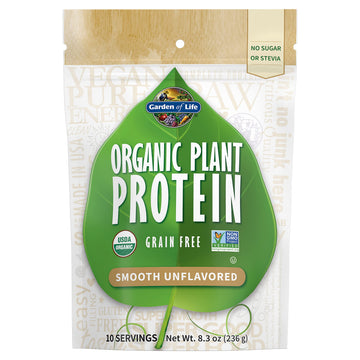 Garden of Life Organic Plant Based Protein Powder - Smooth Unflavored - Vegan Garden of LifeUS supplements