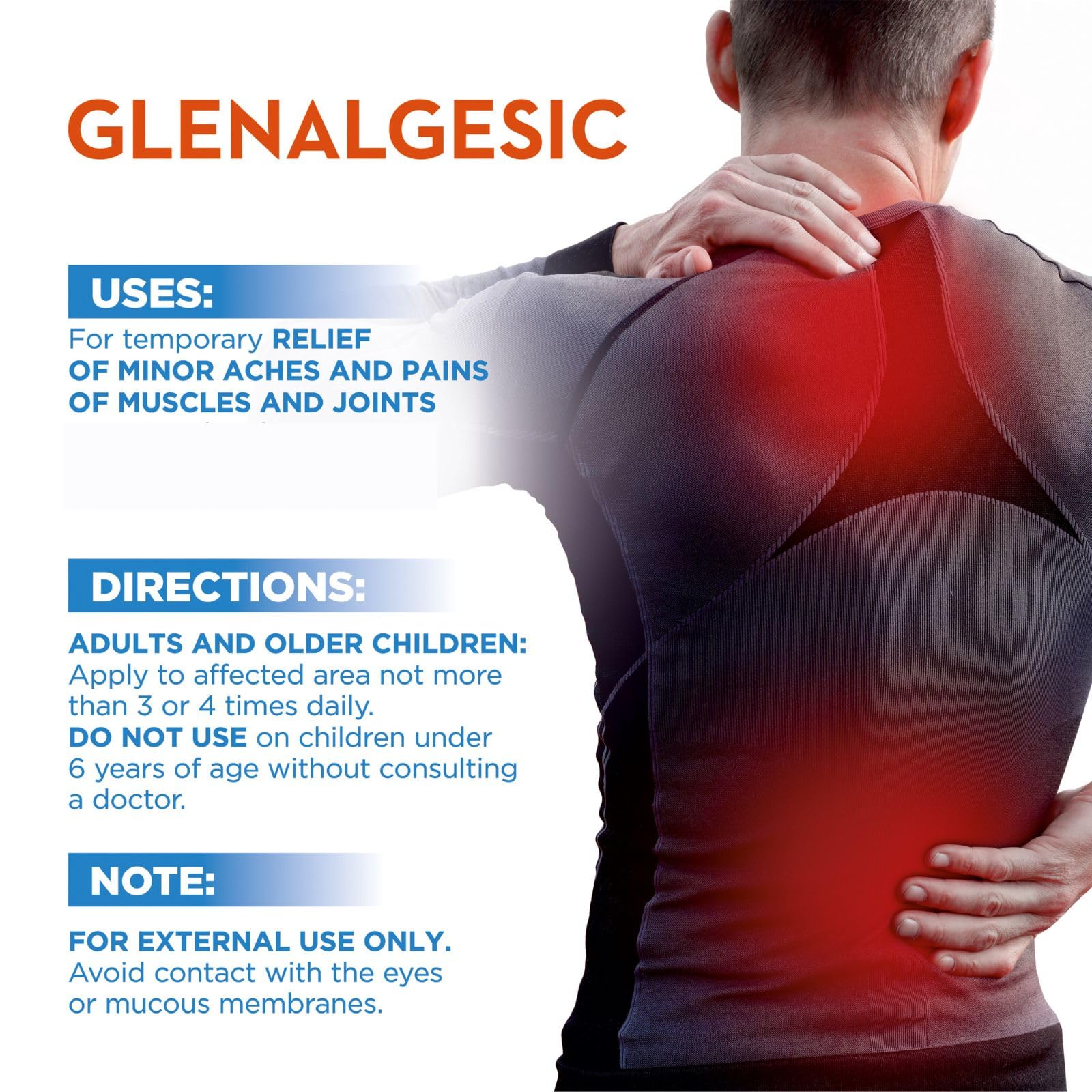 Vitaminerals 171 Glenalgesic® Pain Support Analgesic Balm, Muscle & Joint | Maximum Strength | Menthol | Camphor (8 oz) VitamineralsAu supplements
