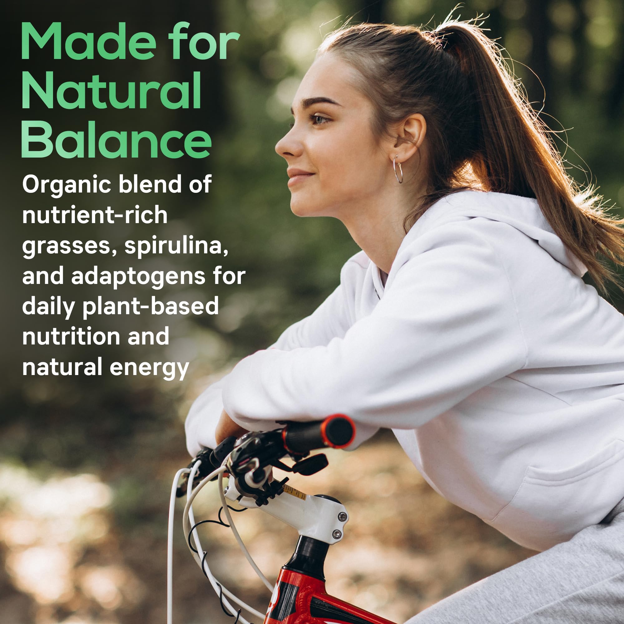 Boost UltraGreens Super Greens Powder - Organic Spirulina, Grasses & Antioxidants | Premium Superfood for Daily Energy | Detox & Whole-Body Wellness - 50 Servings Parker NaturalsAu supplements