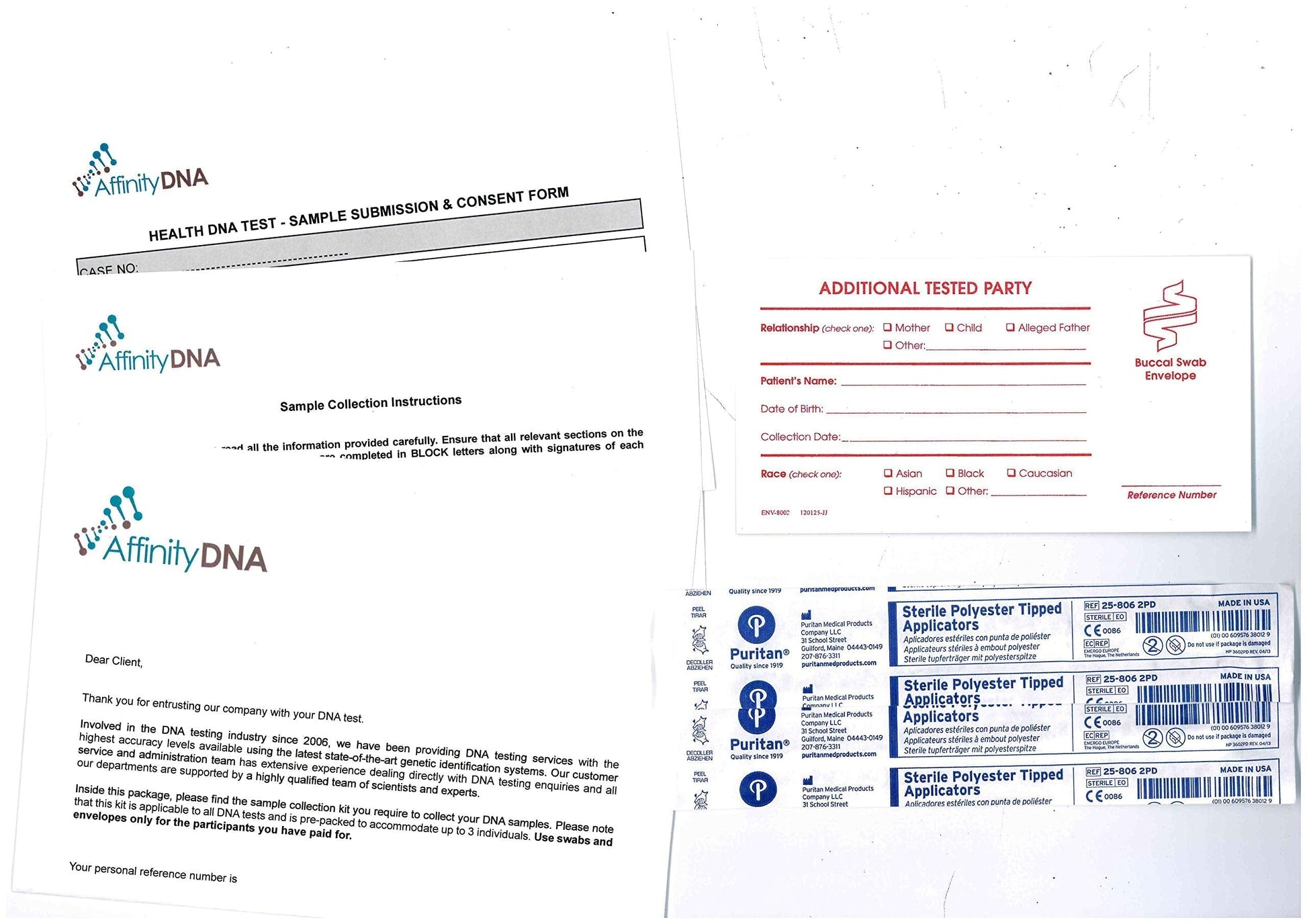 AffinityDNA Oral Microbiome Test Kit | Oral Bacteria Test for Dental Health | at Home Cheek Swab Sample Collection Kit | Results in 10-15 Working Days | No Extra Fees AffinityDNAAu supplements