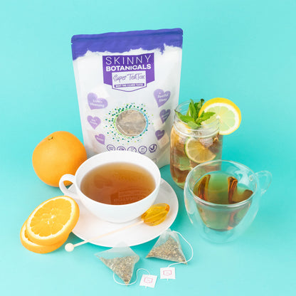 Skinny Botanicals Evening Detox Tea for Body Cleanse All Natural - Laxative-Free Skinny BotanicalsUS supplements