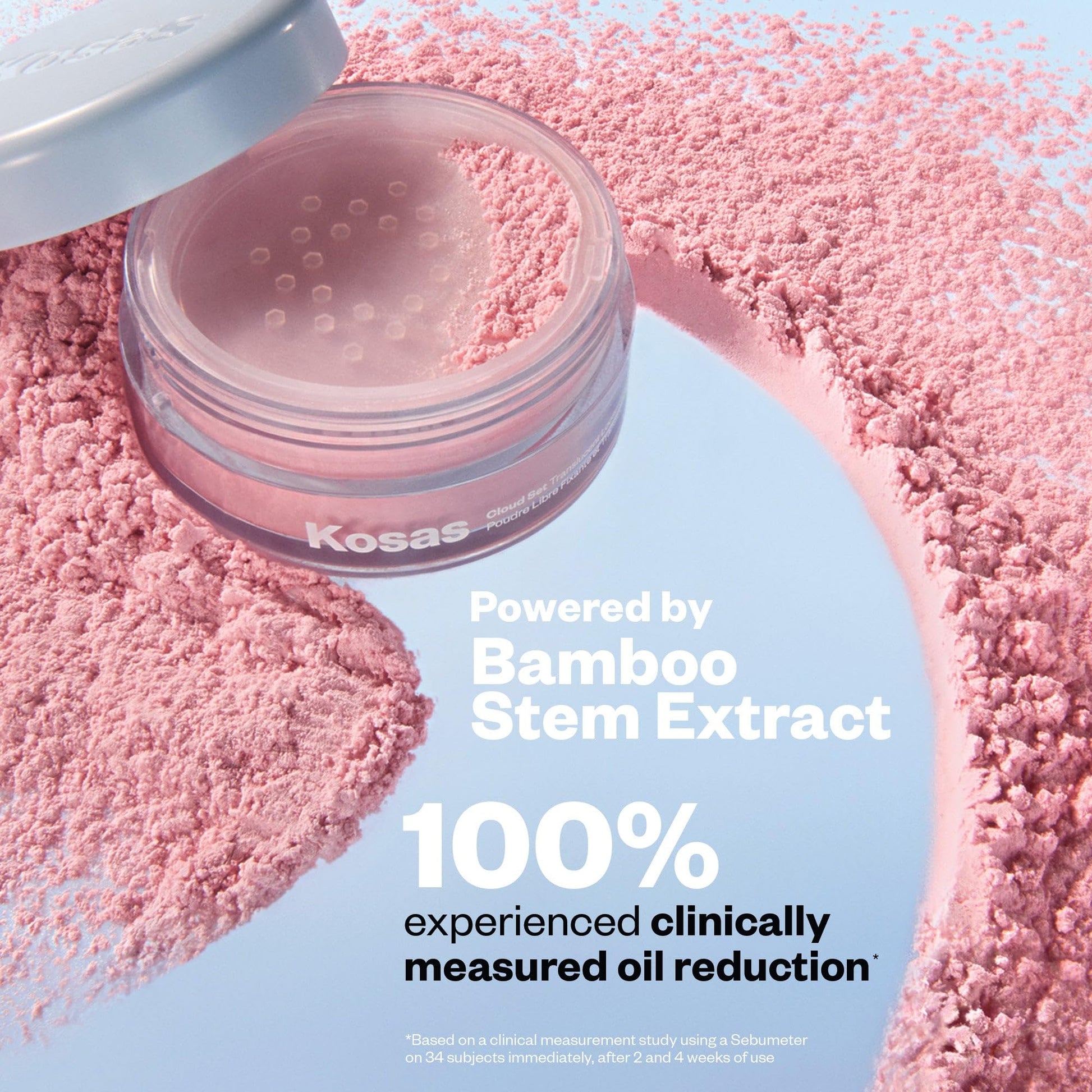 Kosas Cloud Set Loose Setting Powder – Talc-Free Translucent Face Powder for Oil Control, Ultra Sheer Pink KosasAu supplements