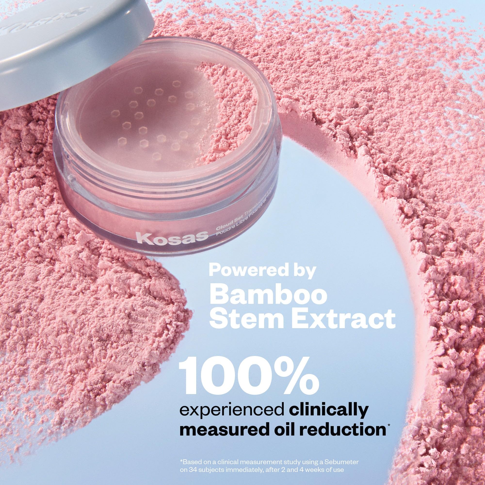 Kosas Cloud Set Loose Setting Powder – Talc-Free Translucent Face Powder for Oil Control, Ultra Sheer Pink KosasAu supplements