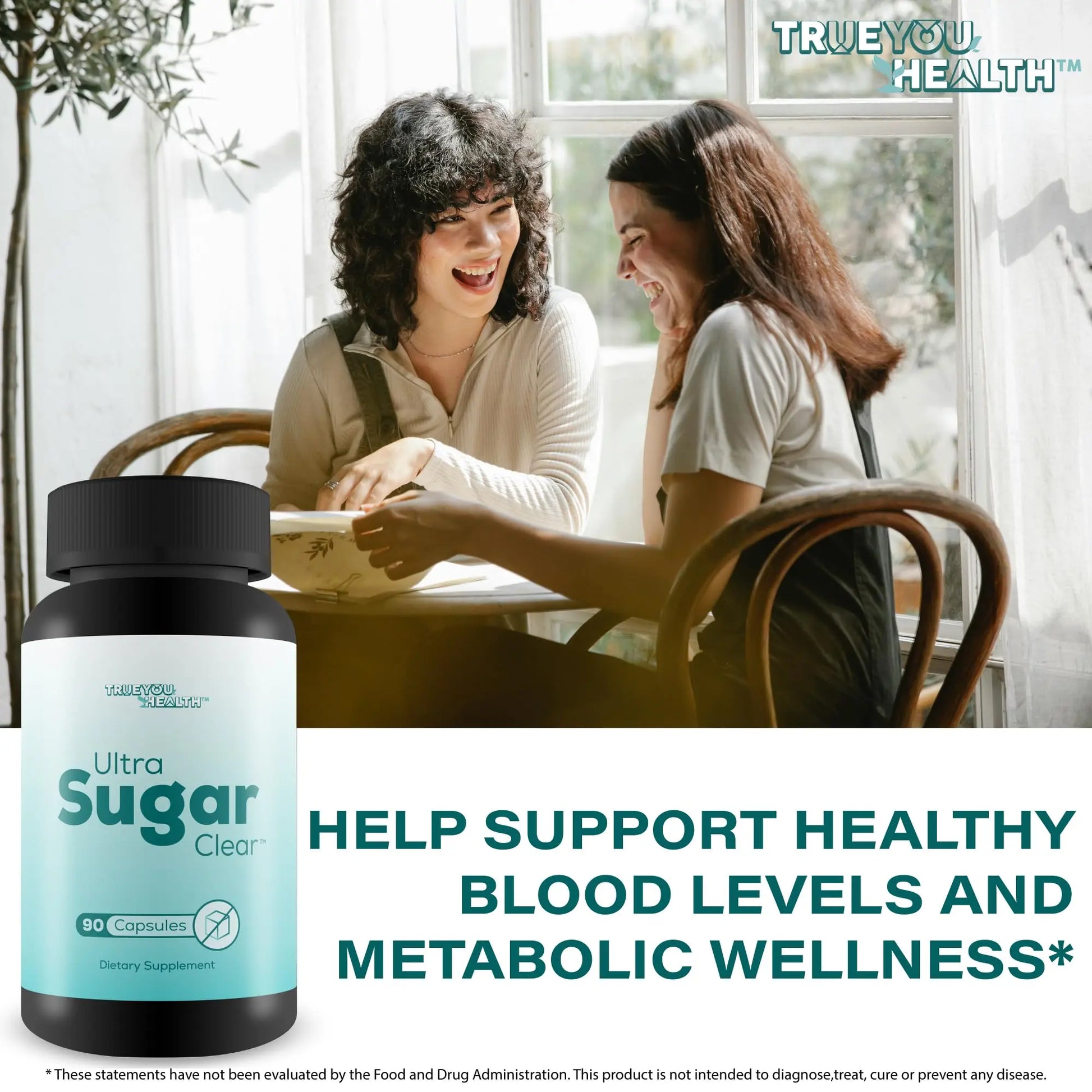 Ultra Sugar Clear - Our Best Blood Cleanse Detox Supplement - Bloodflow Support Supplement - Healthy Circulation Support Supplement - Sugar Balance Supplement - Sugar Health Blood Cleansing Formula True You Healthnz supplements