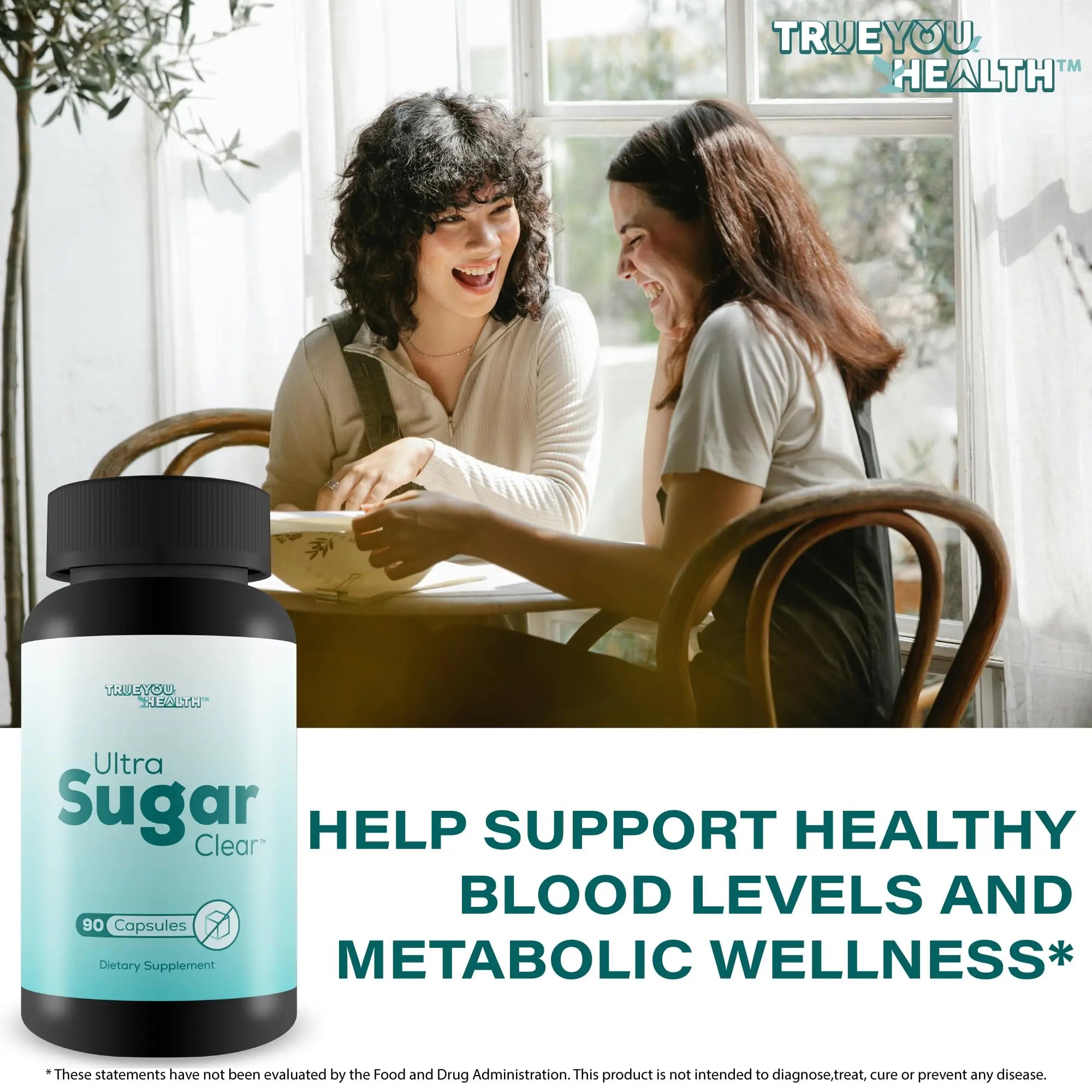 Ultra Sugar Clear - Our Best Blood Cleanse Detox Supplement - Bloodflow Support Supplement - Healthy Circulation Support Supplement - Sugar Balance Supplement - Sugar Health Blood Cleansing Formula True You Healthnz supplements