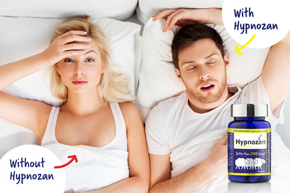 Hypnozan. 60 Easy Nights in Every Pack - 60 Capsules, Just One Before Bed. Natural Vox pharmaceuticaUS supplements