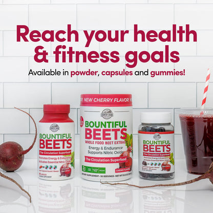 Country Farms Bountiful Beets, Wholefood Beet Extract Superfood, Helps Support Healthy Circulation and Promote Energy Country FarmsUS supplements