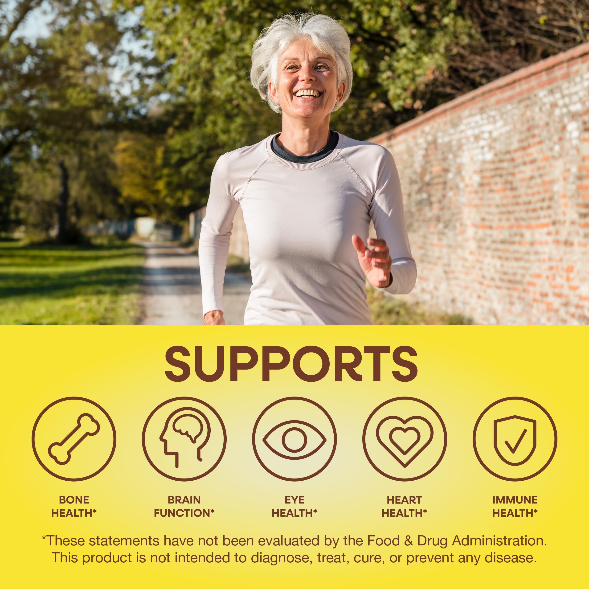 Nature's Way Alive! Women's 50+ Daily Gummy Multivitamins, Women's Supplements, Supports Healthy Heart, Brain & Bones Nature's WayAu supplements