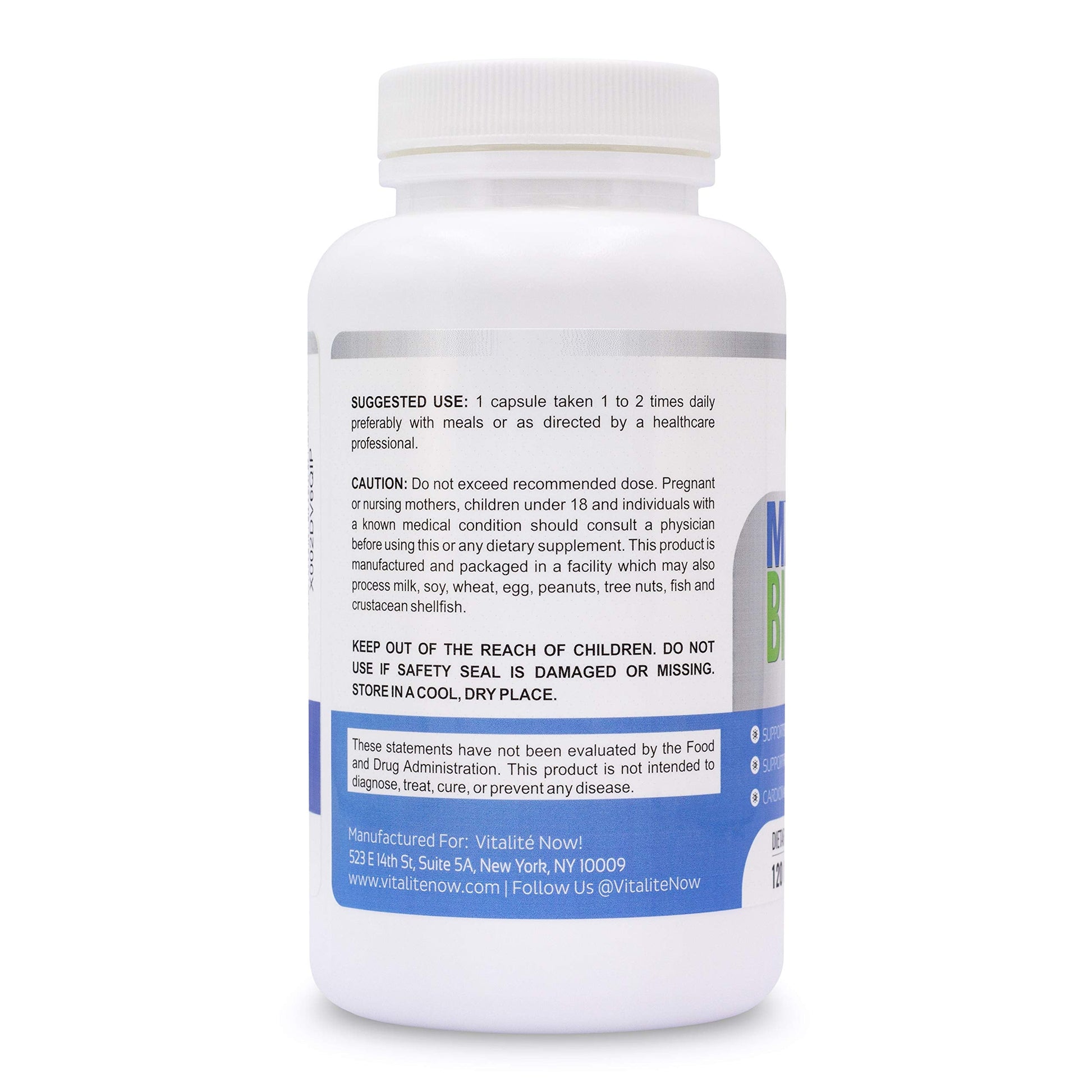 Vitalité Now! Magnesium Bisglycinate 200mg - 100% Chelated Capsules for Superior Absorption - Gentle Formula, No Laxative Effect - Sleep Energy Cramps Muscle Support - Fully Reacted & Buffered Vitalité Now!Au supplements