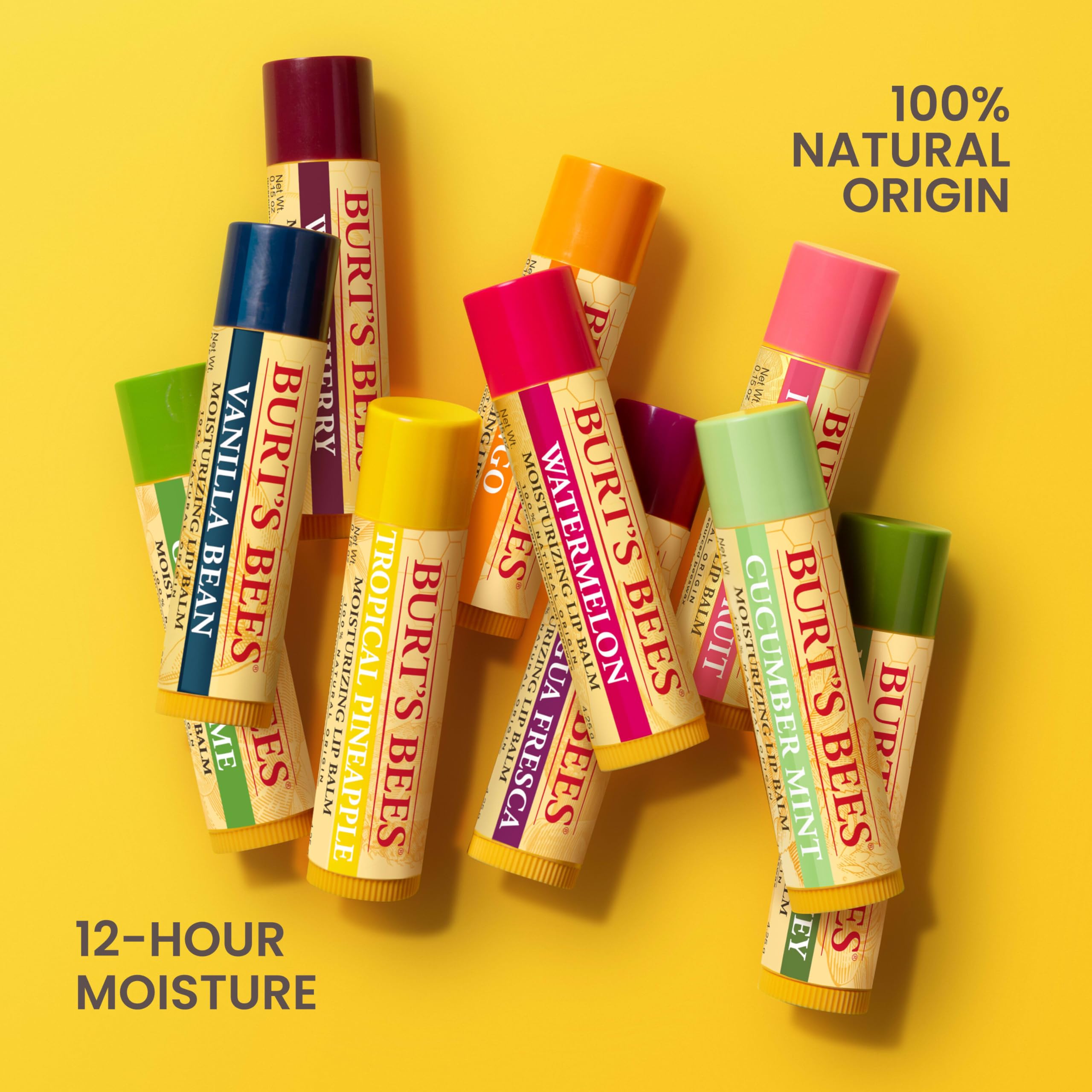 Burt's Bees 100% Natural Moisturizing Lip Balm (Superfruit) Burt's BeesAu supplements