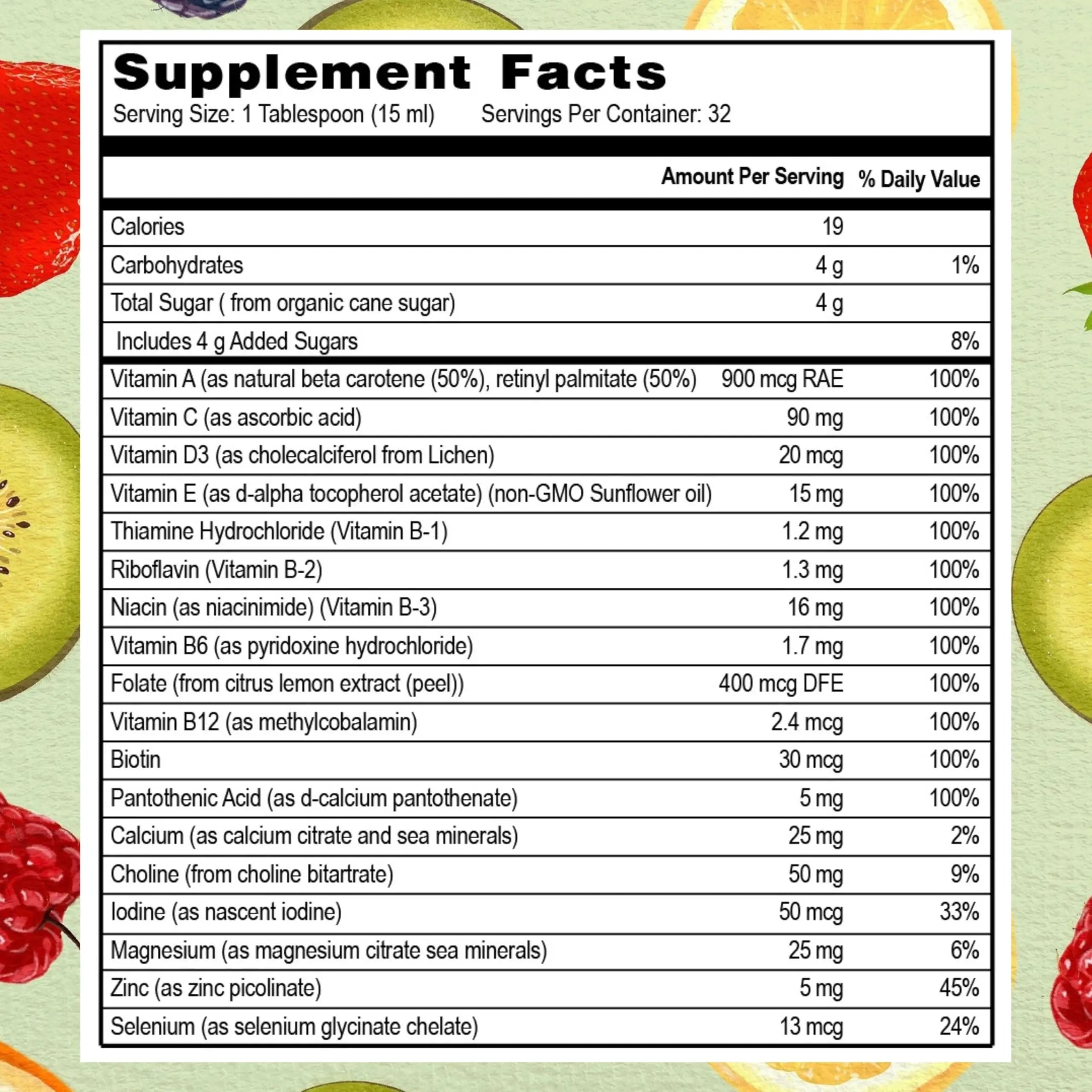 Go Healthy Liquid Vitamins for Women, Men, Teens | Vegan Vitamin & Mineral | High Absorption | Premium Liquid Multivitamin | Go Healthy NaturalAu supplements