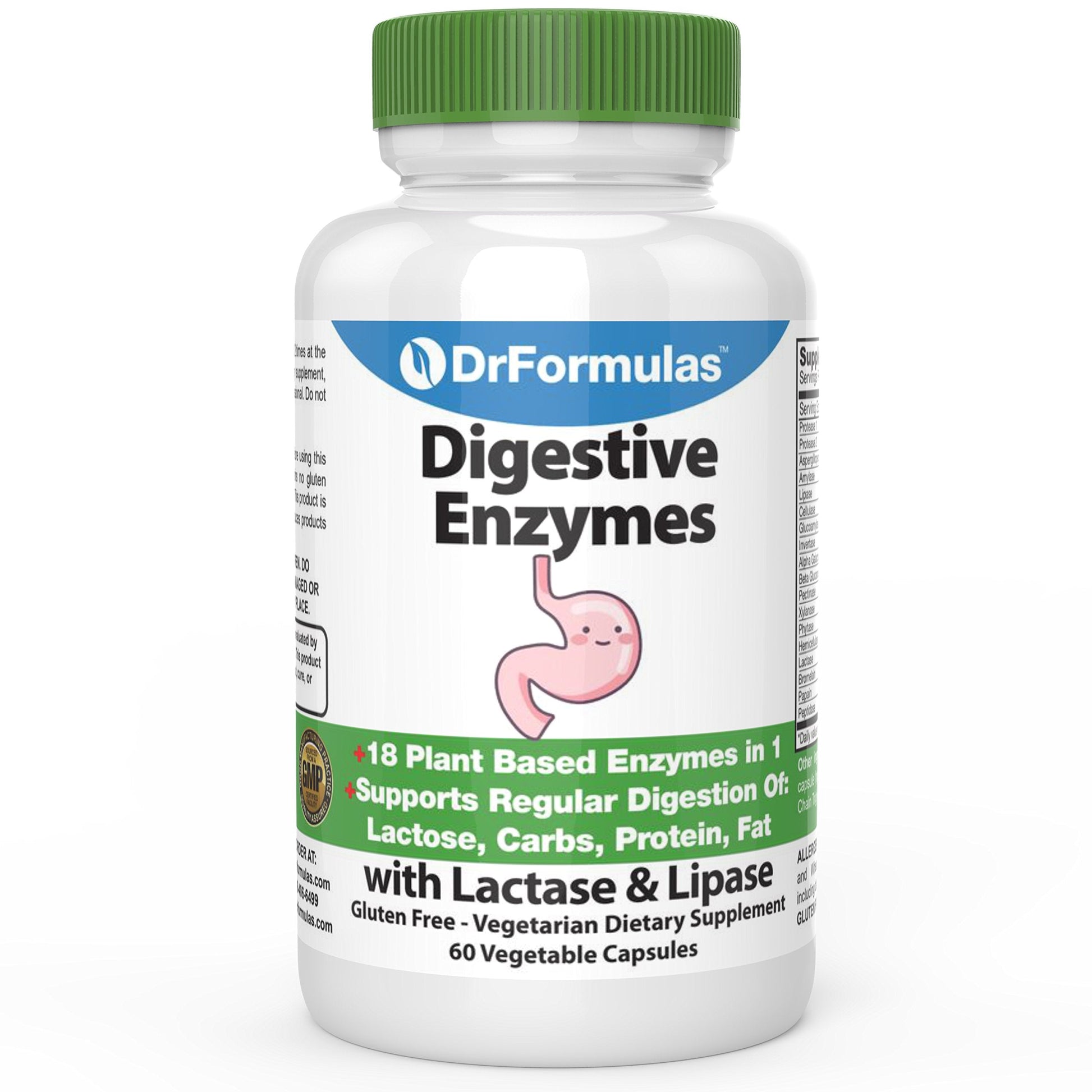 DrFormulas Digestive Enzymes for Bloating Relief, Gas, Lactose Intolerance DrFormulasAu supplements