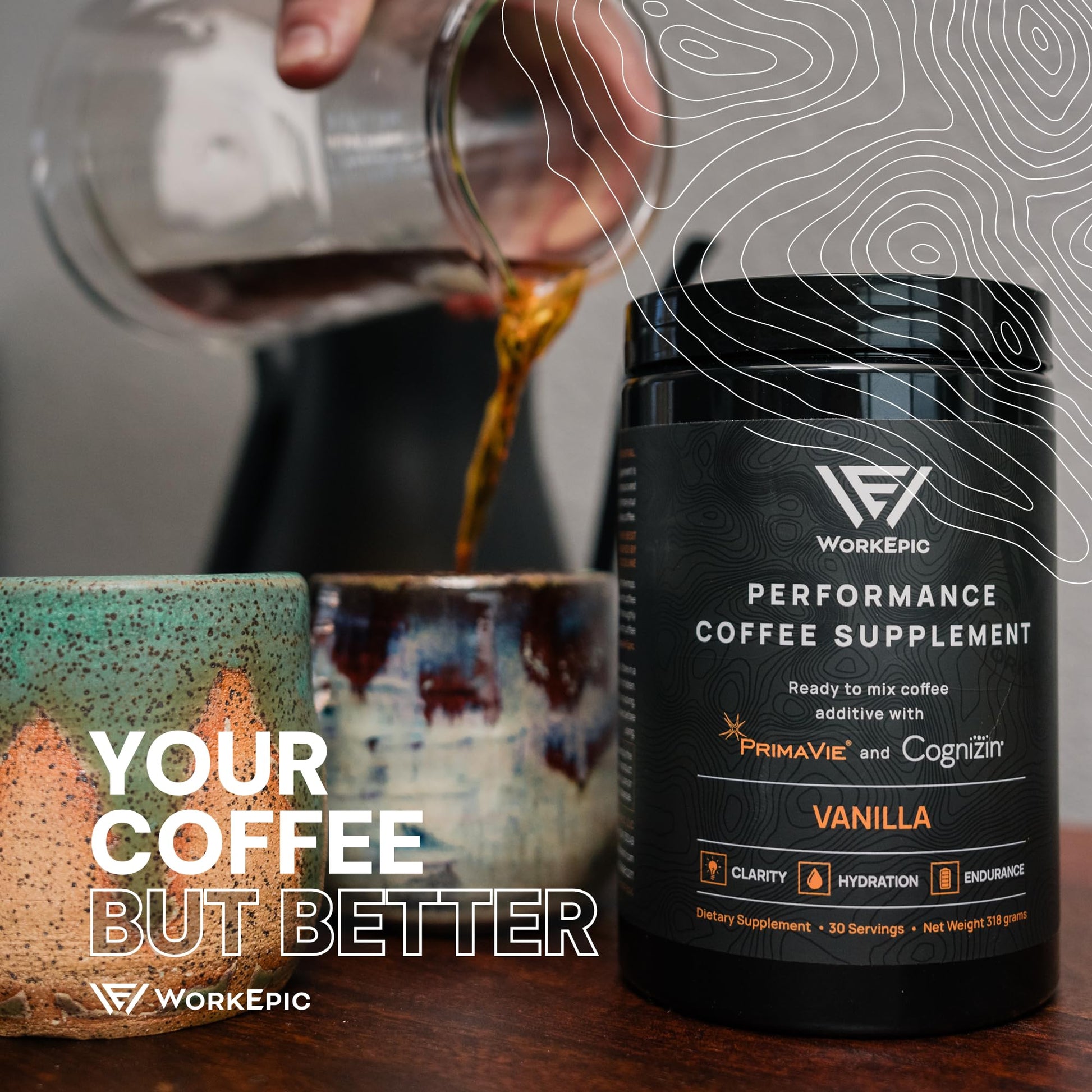WorkEpic Performance Coffee Supplement WorkEpicAu supplements