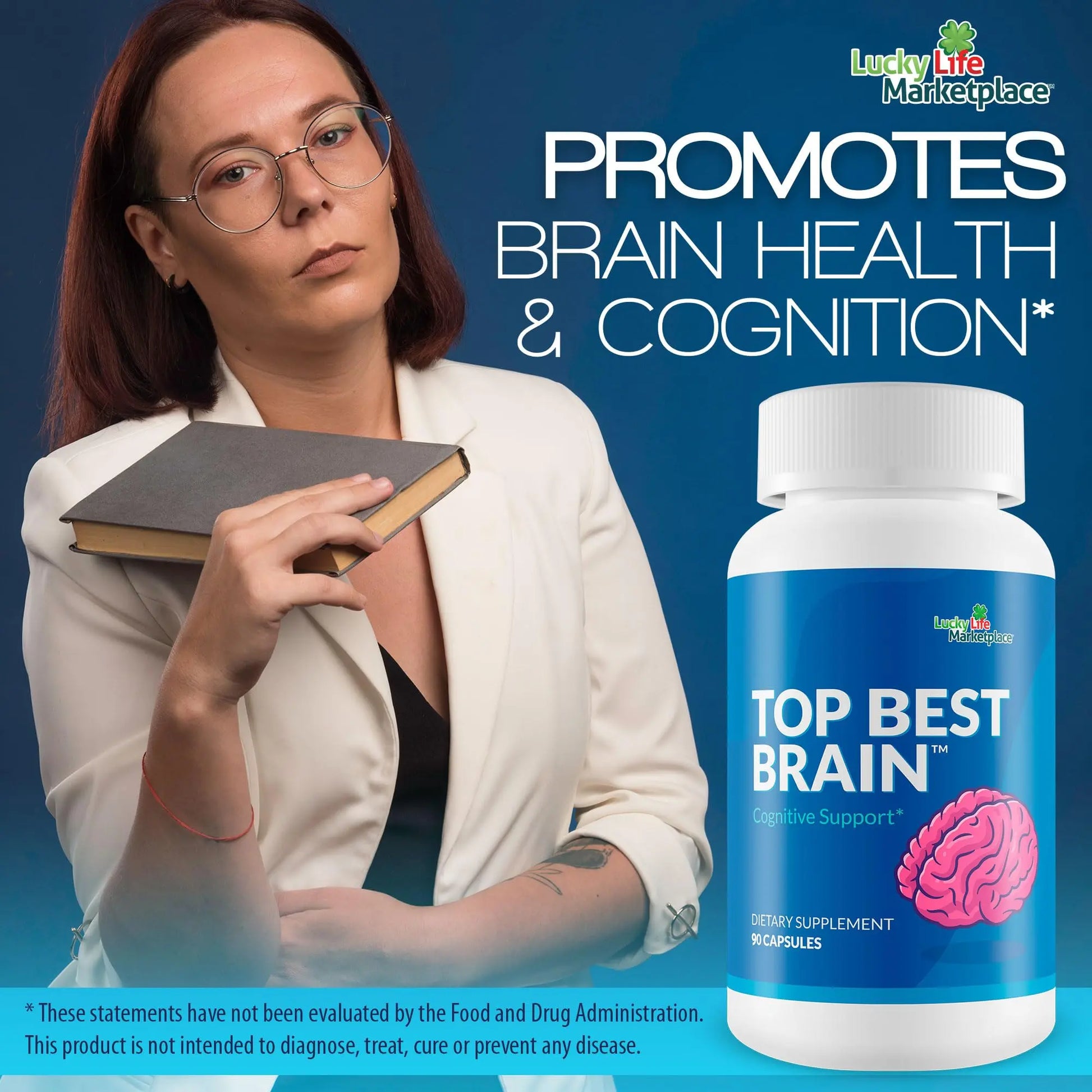 Top Best Brain - Cognitive Support Supplement for Memory, Focus, & Mental Clarity - Promote Improved Concentration, Cognition, & Motivation - Brain Pills for Cognitive Health - Nootropic Formula Genericnz supplements
