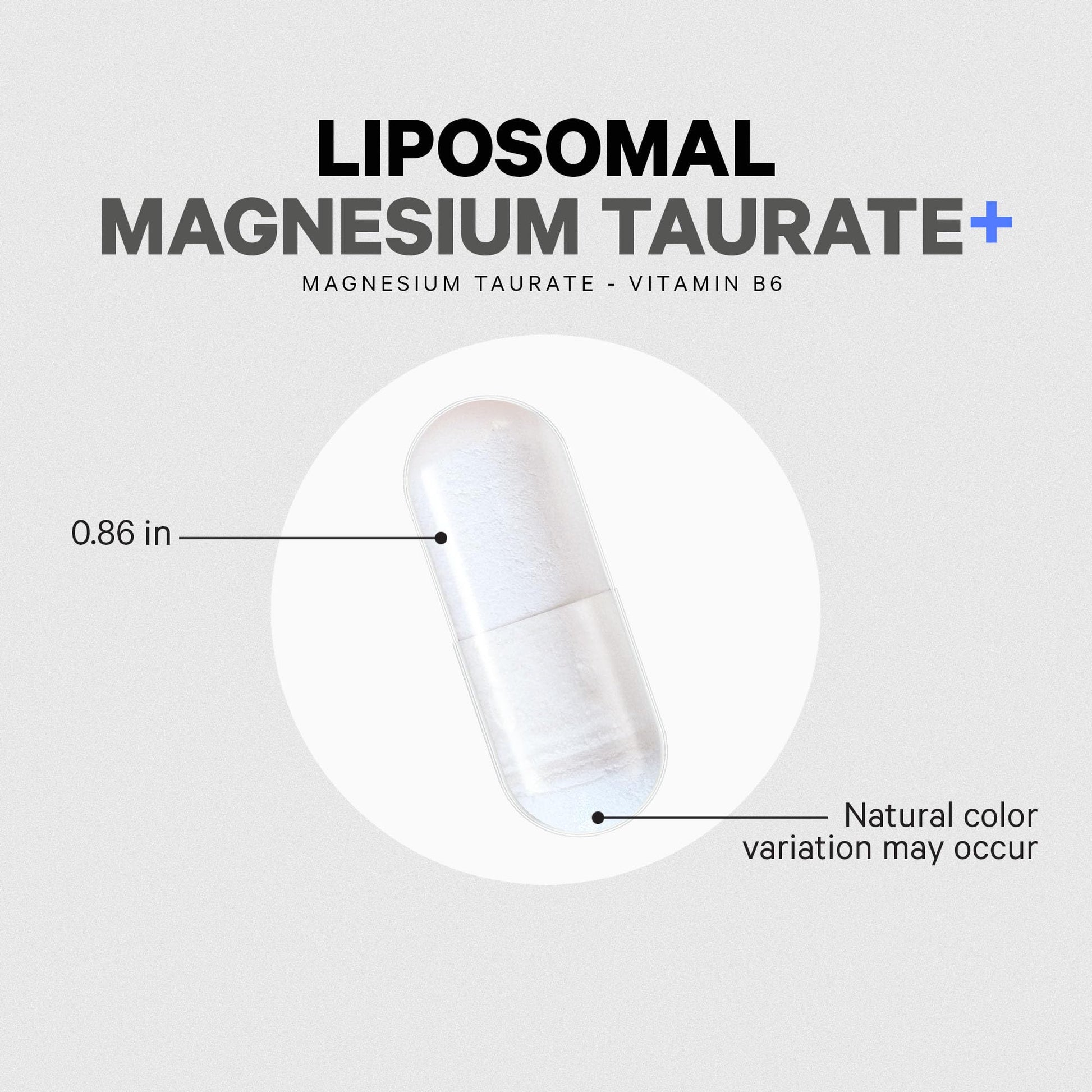 Codeage Liposomal Magnesium Taurate+ Supplement - Magnesium Taurate, Vitamin B6 as Pyridoxal 5-Phosphate, 2-Month Supply - Liposomal Delivery, Vegan, Non-GMO, Gluten-Free, 120 Capsules CodeageAu supplements