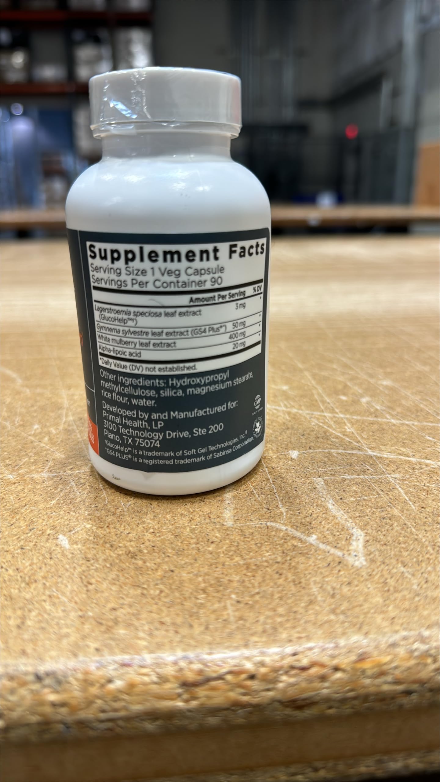 Primal Labs GlucoBurn Support Supplement with White Mulberry Leaf Extract and Alpha Lipoic Acid, 90 Veg capsules Primal LabsAu supplements