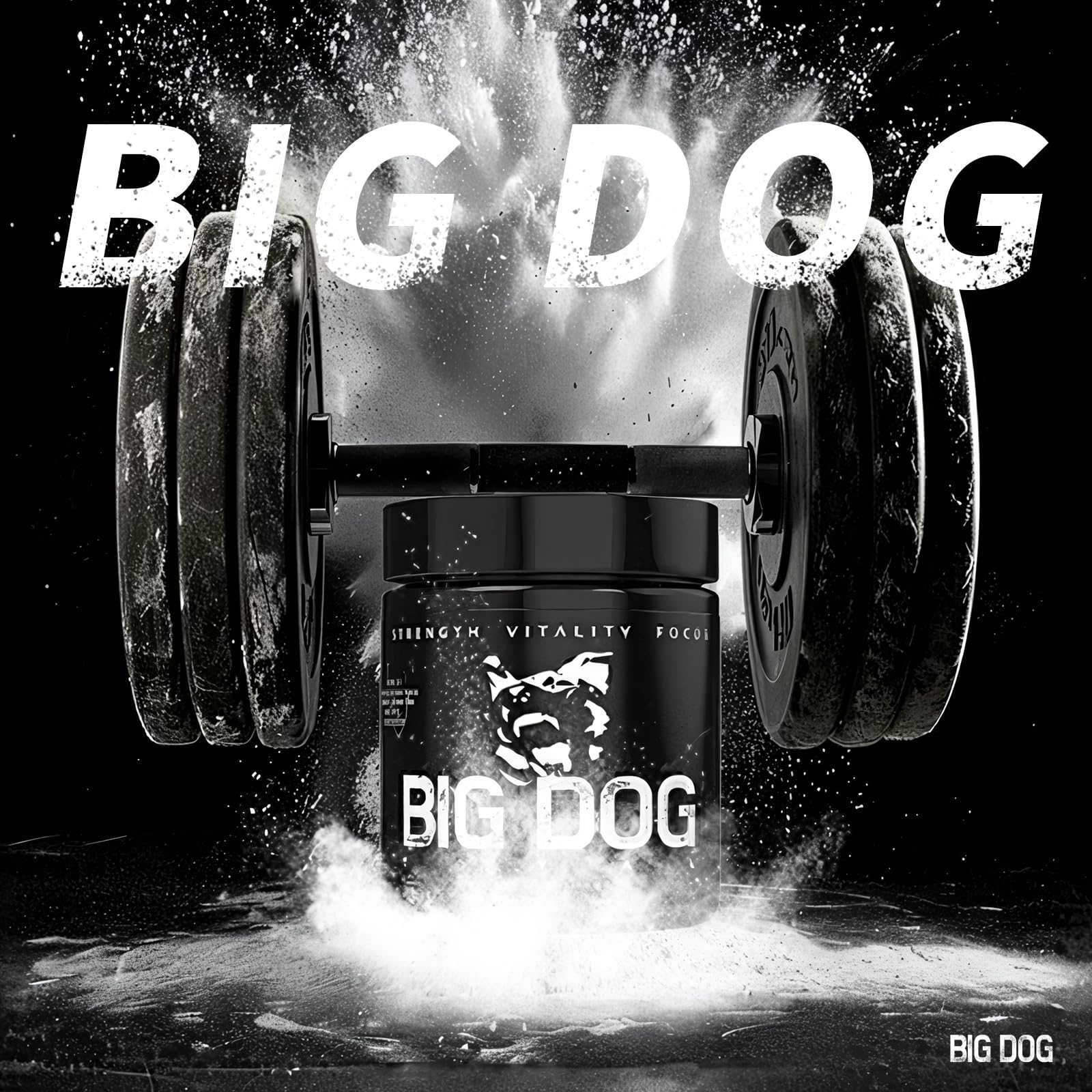 Big Dog Total Male 3-in-1 Total Alpha Blend Men’s Must-Have, Non-GMO - Natural Energy & Endurance Support, 60 Count (Big Dog Total - 1Pcs) FMRFMRAu supplements