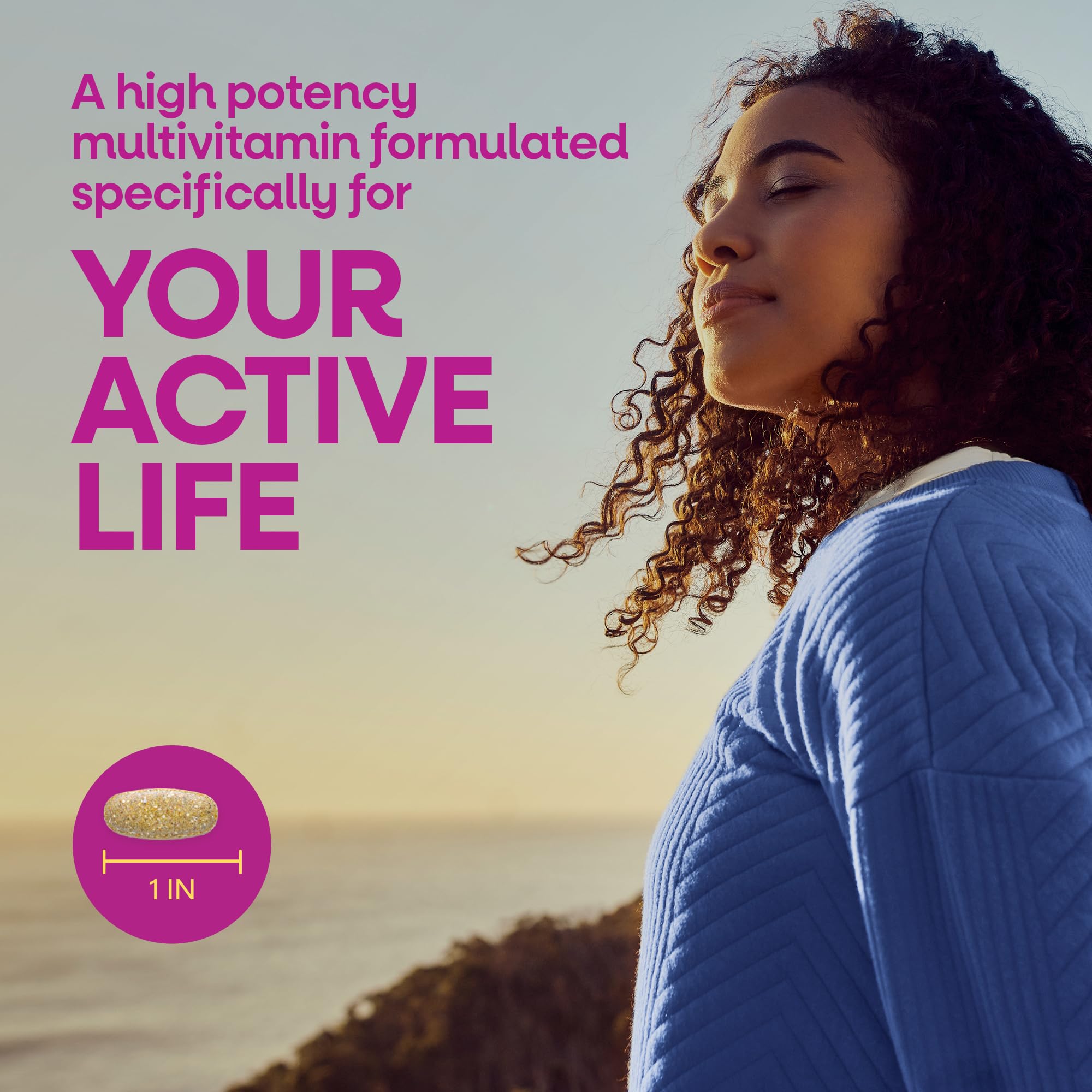 Nature's Way Alive! Ultra Multivitamin for Women, Complete Daily Women's Vitamins, High Potency Formula, Promotes Energy Metabolism and Muscle Function*, Vitamin A, C, D, Methylated B12, 60 Tablets Nature's WayAu supplements