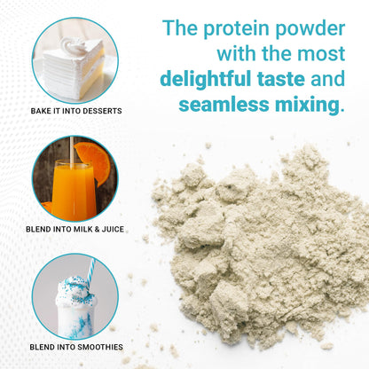 Genepro Unflavored Protein Powder - New Formula - Lactose-Free, Gluten-Free, & Non Genepro Gen. 3 The Protein SolutionUS supplements
