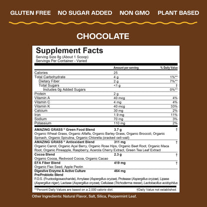Amazing Grass Greens Blend Superfood: Super Greens Powder Smoothie Amazing GrassUS supplements
