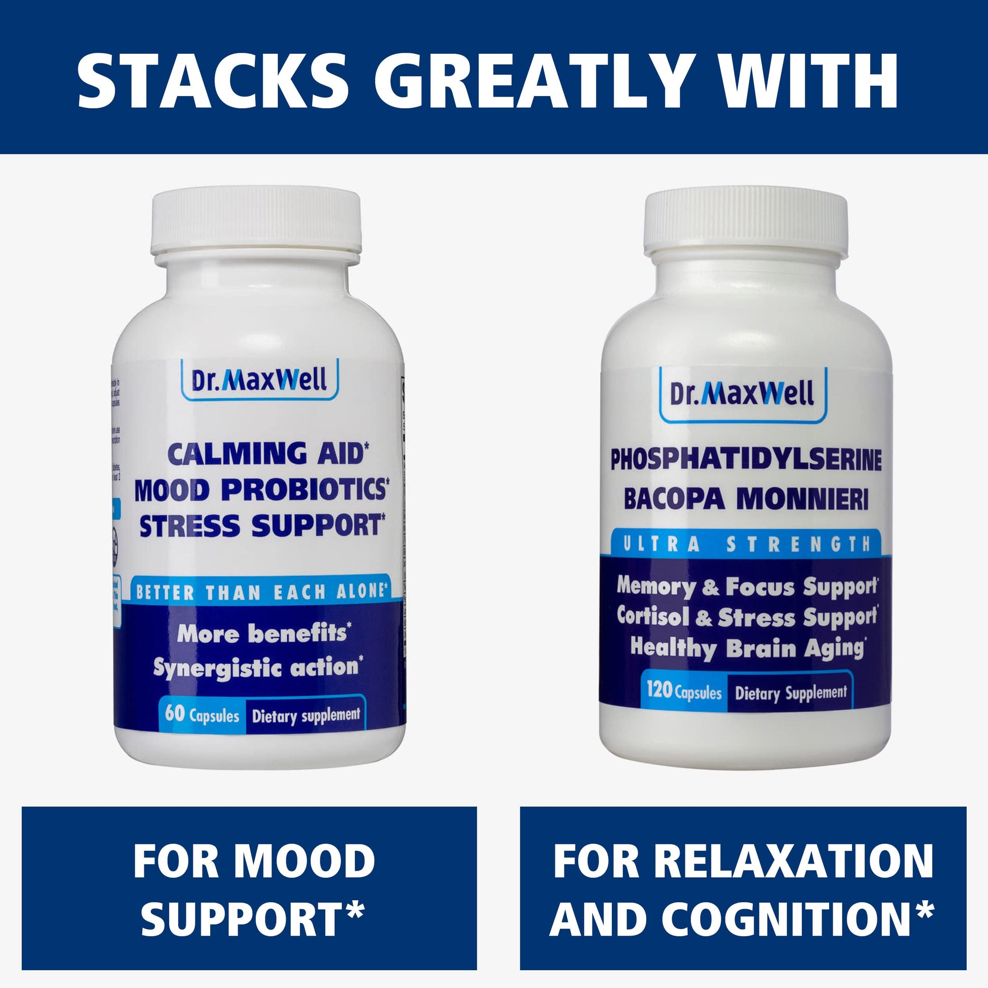 Dr. Maxwell Cortisol Manager Supplement, Supports Relaxation, Mood & Sleep in Times of Occasional Stress, Ashwagandha Rhodiola Adaptogens, Helps Maintain Normal Cortisol Levels, 120 Capsules Dr. MaxwellAu supplements