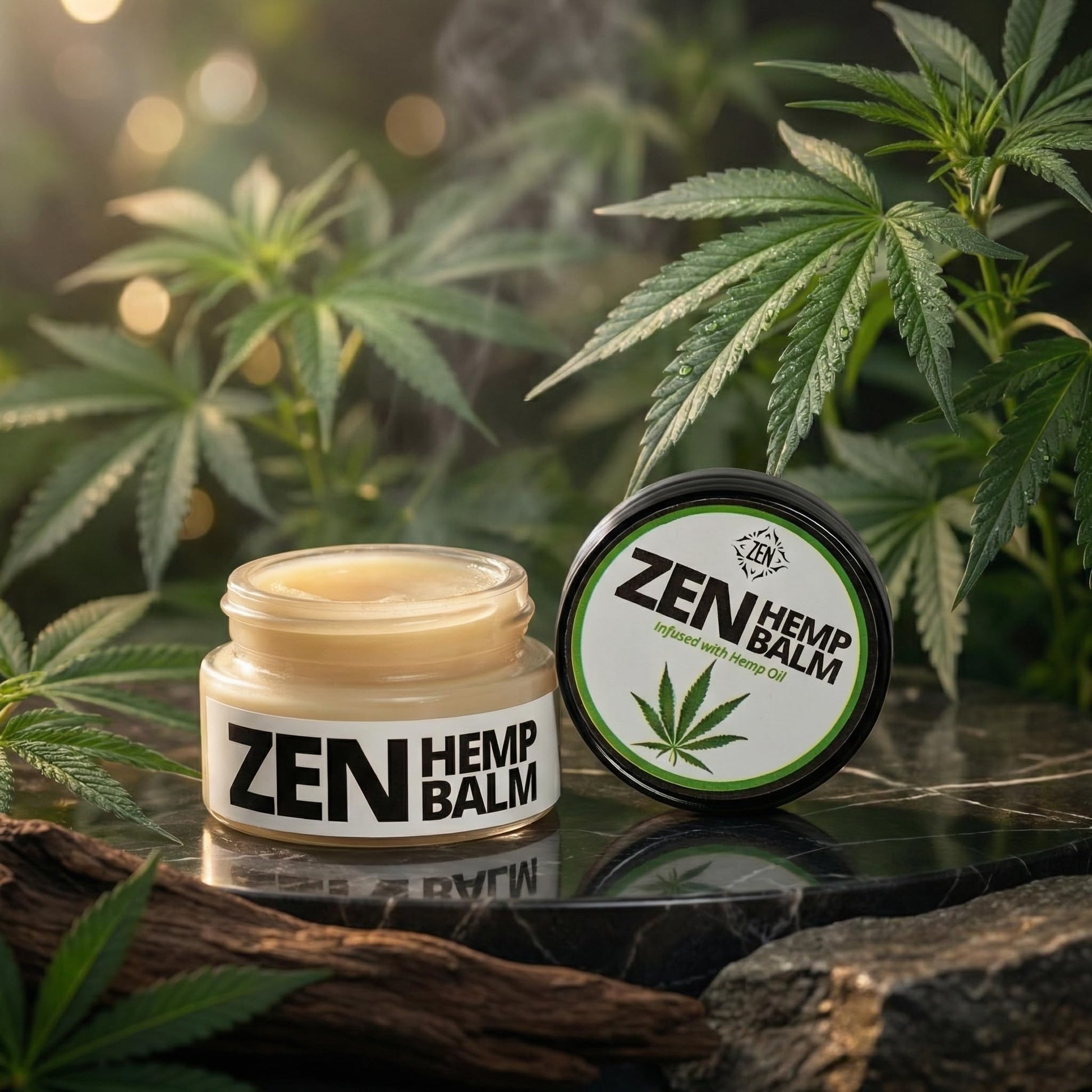 ZEN Hemp Balm – Concentrated Plant-Based Topical Balm – 0.7 oz ZENAu supplements