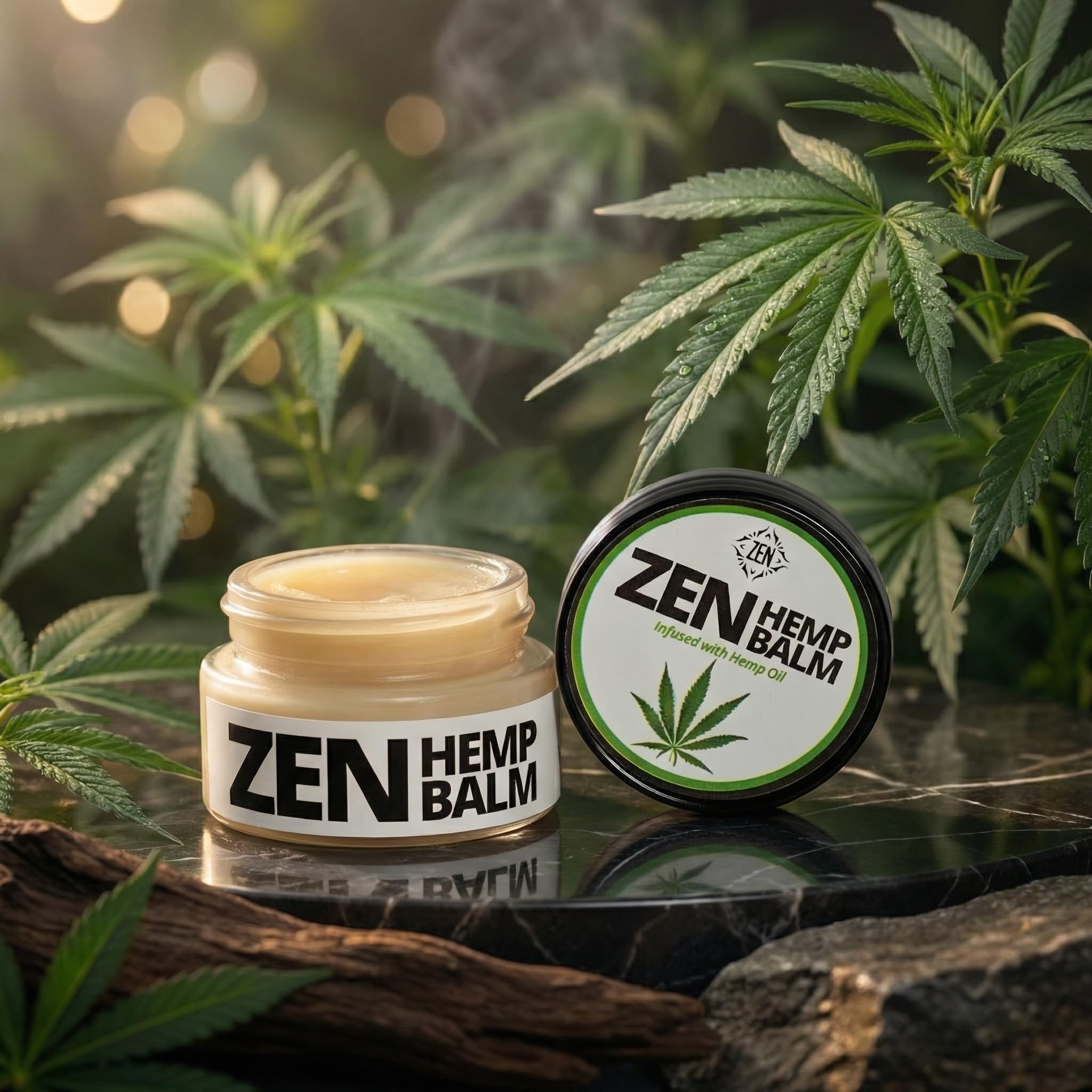 ZEN Hemp Balm – Concentrated Plant-Based Topical Balm – 0.7 oz ZENAu supplements