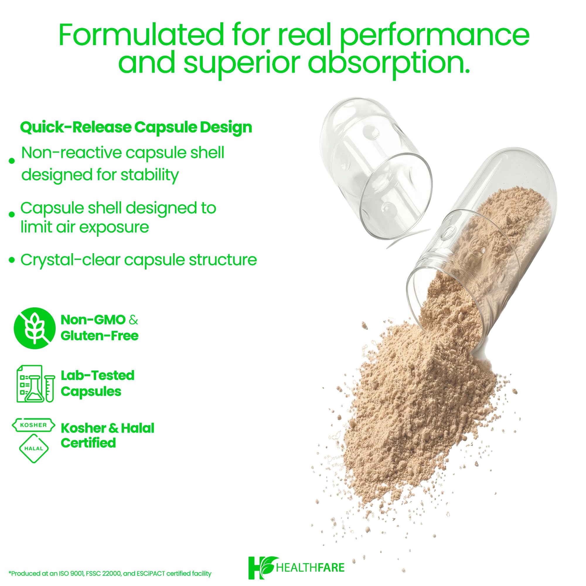 Healthfare Fenugreek Seed Extract 6000mg | 150 Vegan Capsules | Concentrated Herbal Supplement | Non-GMO, Gluten-Free | Made in USA HealthfareAu supplements