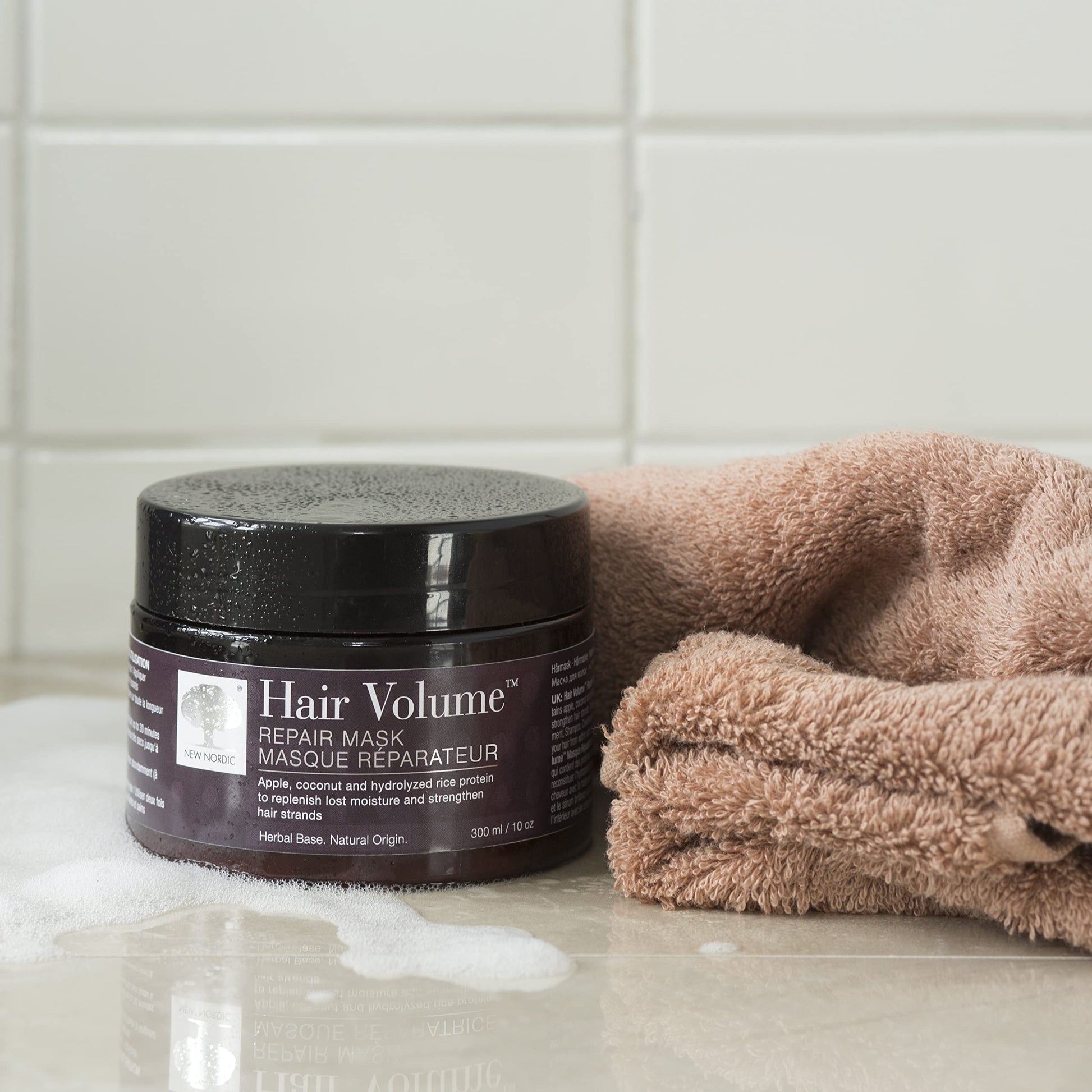 NEW NORDIC Hair Volume Repair Mask for Dry Damaged Hair & Natural Growth, Rebuild Moisture Balance, Volumize & Strengthen, 10 oz NEW NORDICAu supplements