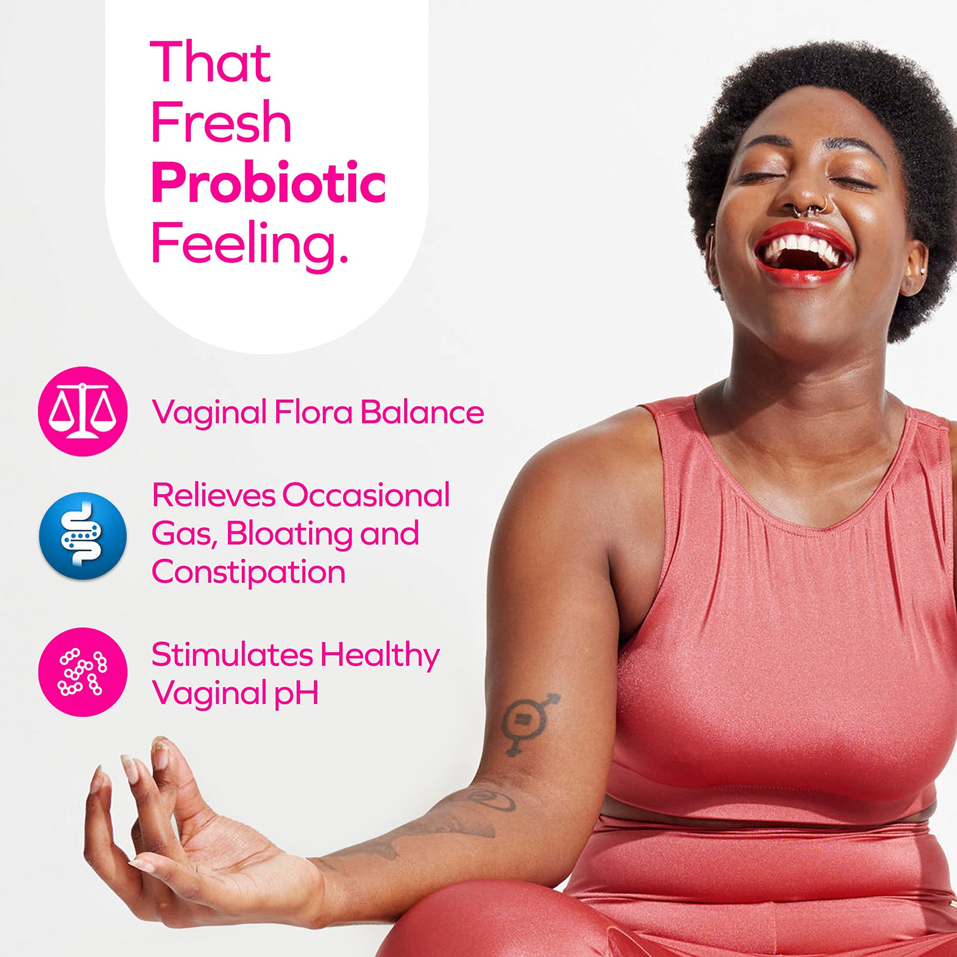 Florajen Women's Vaginal Probiotics, Provides Gut Health & Constipation Relief For Adults And Bloating Relief FlorajenAu supplements