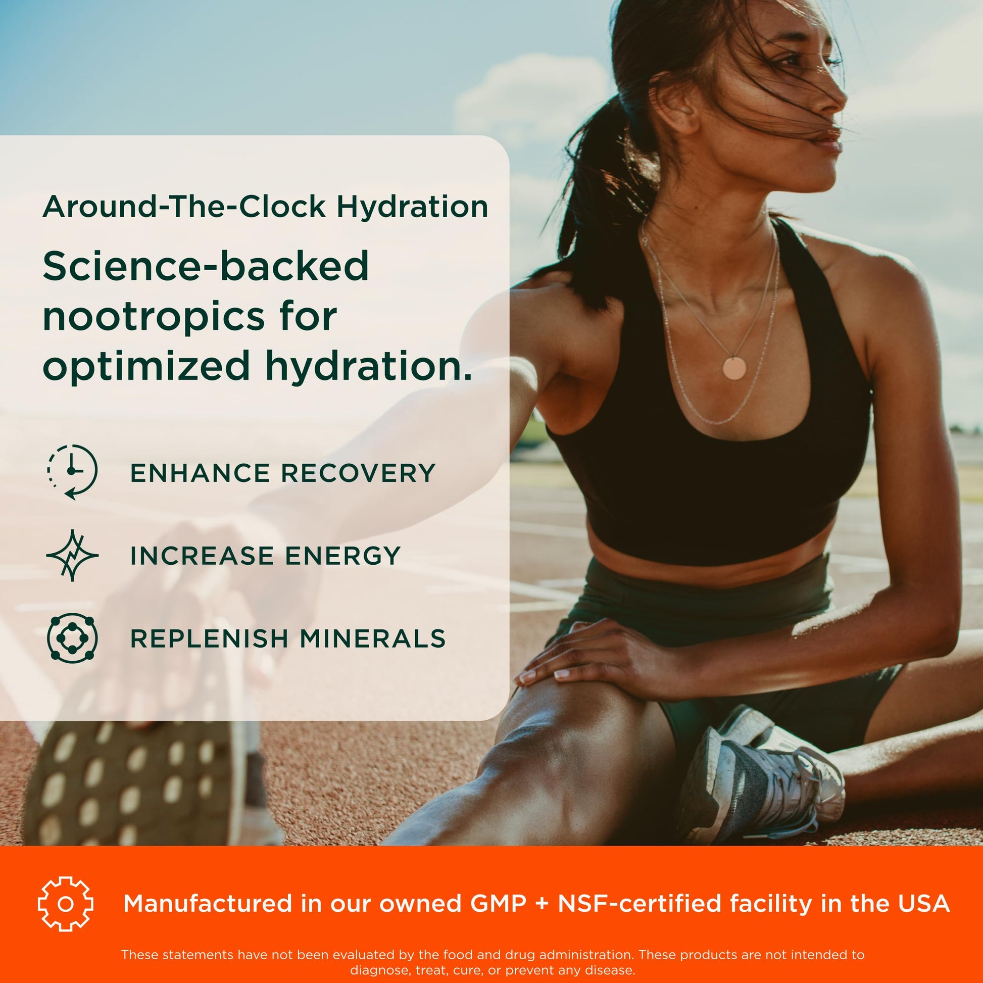 The Genius Brand Genius Electrolytes - Electrolyte Powder for Active Lifestyles - Supports Hydration, Energy, Endurance, Muscle Growth & Recovery - Lemon Lime - 30 Servings The Genius BrandUS supplements