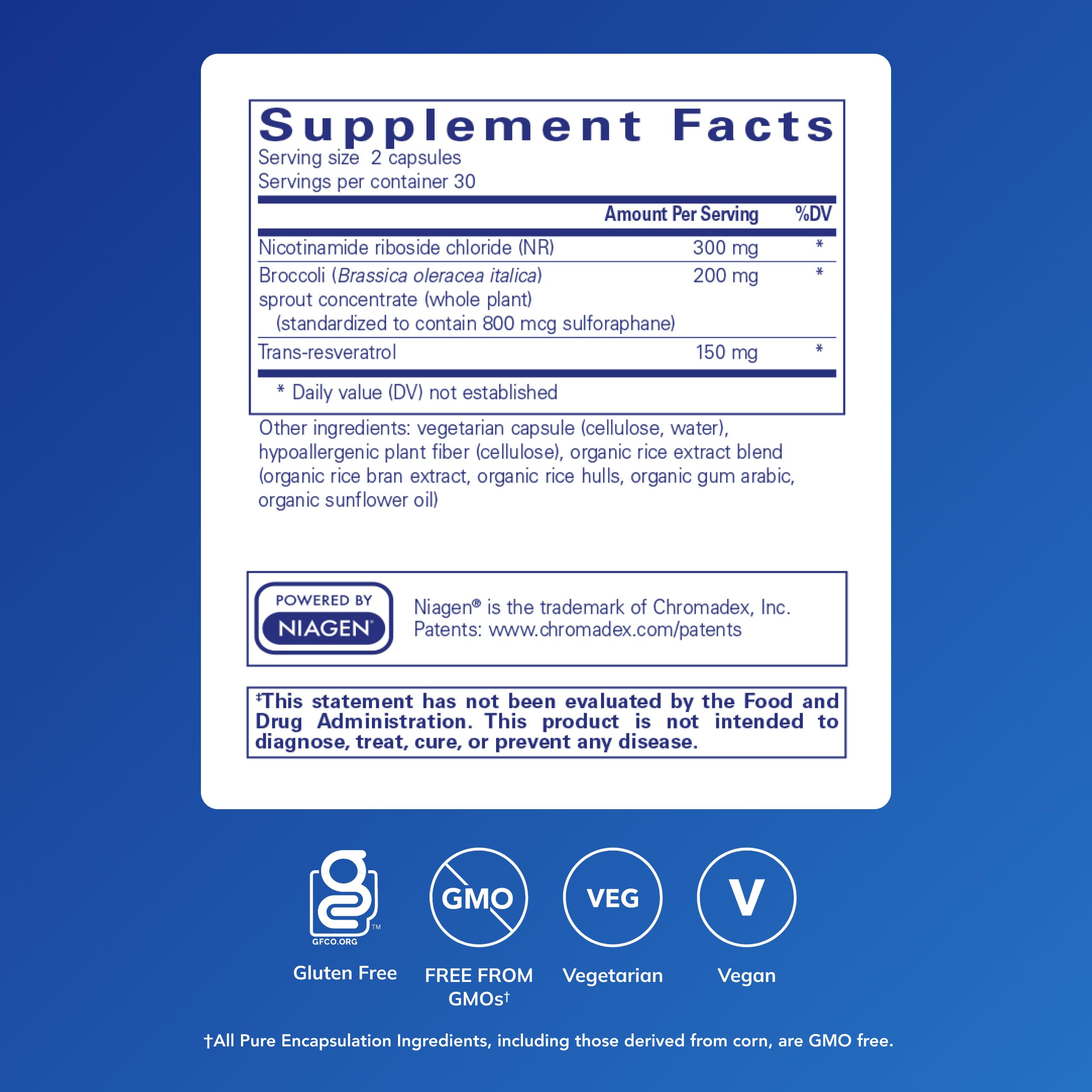Pure Encapsulations NR Longevity NAD Supplement – Supports Healthy Aging, NAD+ Replenishment, Mitochondrial Function, with NIAGEN – Gluten Free, Non-GMO, Hypoallergenic – 60 Capsules Pure EncapsulationsAu supplements