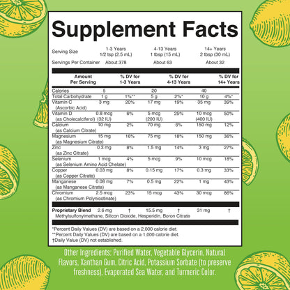 MaryRuth Organics Extra Strength Nighttime Liquid Multimineral | Sugar Free | Calm Magnesium Citrate | NO Melatonin | Calcium Magnesium Zinc | Muscle Relaxation | Lemonade Flavor | Vegan | 32 Serving MARYRUTH'SUS supplements