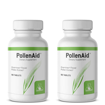 Graminex PollenAid Prostate Supplement: All Natural Prostate Support for Bladder Control & Urinary Tract Health, Rye Pollen Extract Made in USA, 90 Tablets (Pack of 2) GraminexAu supplements