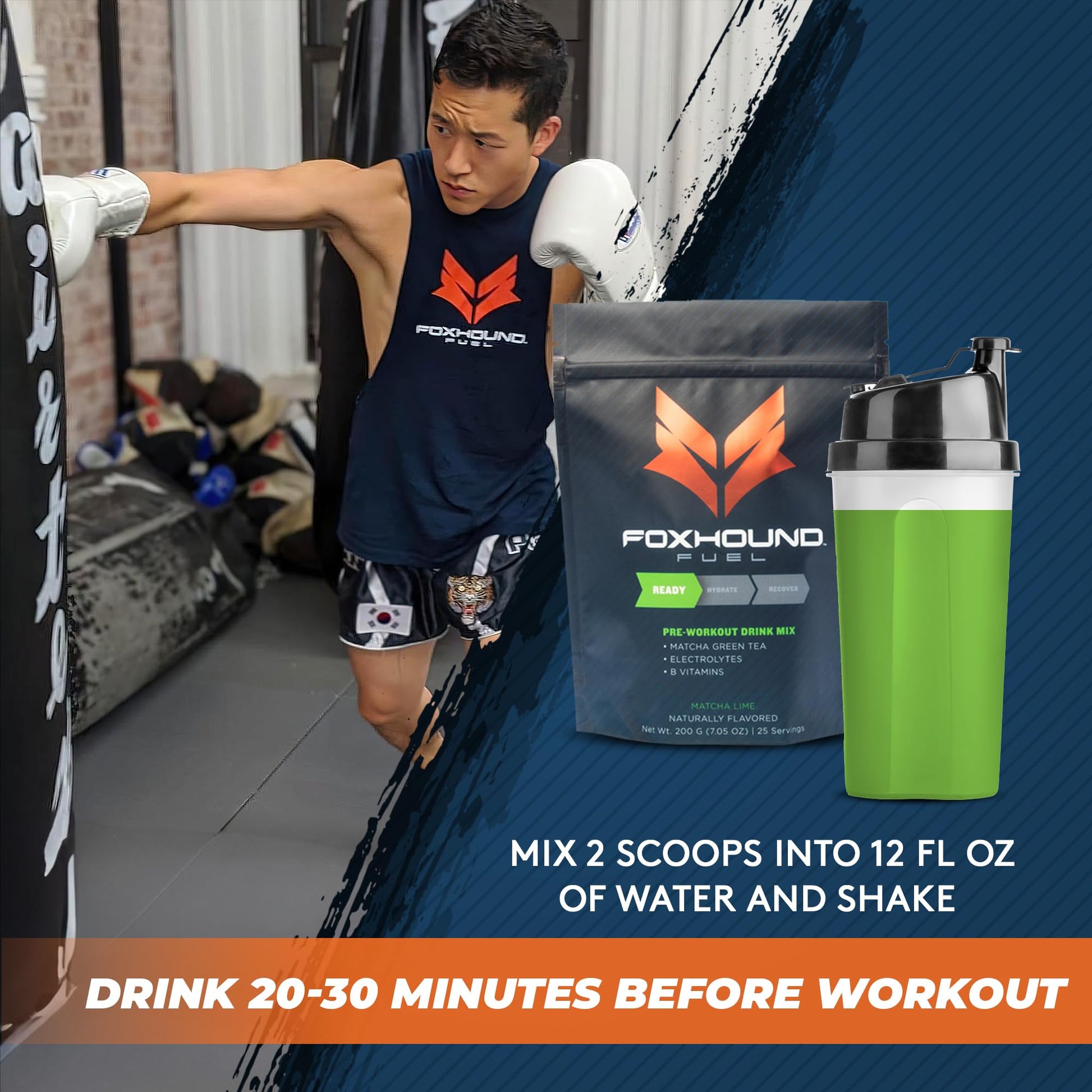 Foxhound Fuel Keto Pre Workout Powder Electrolytes Drink Mix, Sugar Free Preworkout Foxhound FuelAu supplements