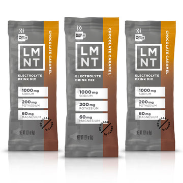 LMNT Hot Chocolate and Coffee Mixer - Chocolate Caramel Salt Electrolytes | No Sugar Drink LMNTAu supplements