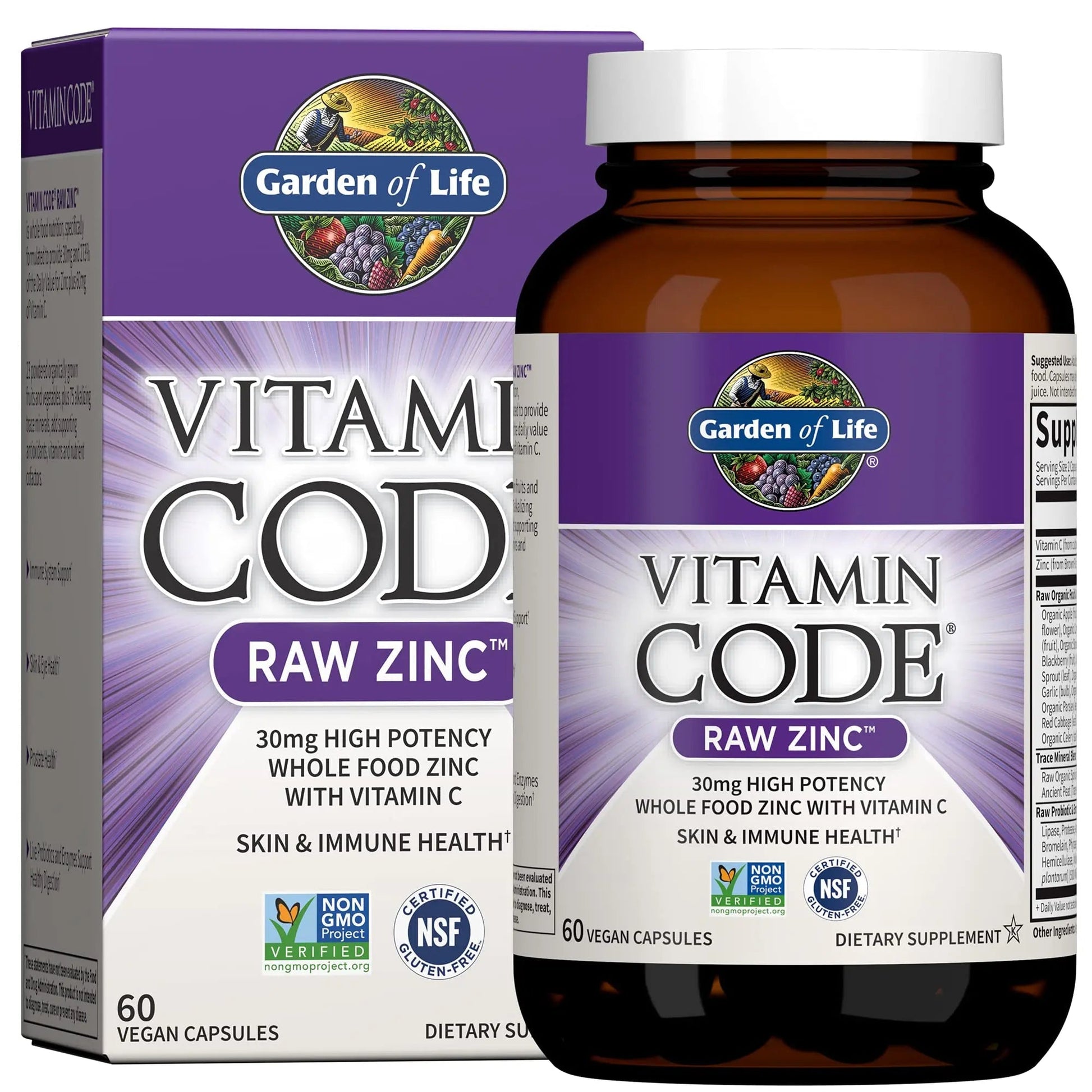 Garden of Life Women's Multivitamin and Zinc Supplement Bundle (2 Items) Garden of LifeAu supplements
