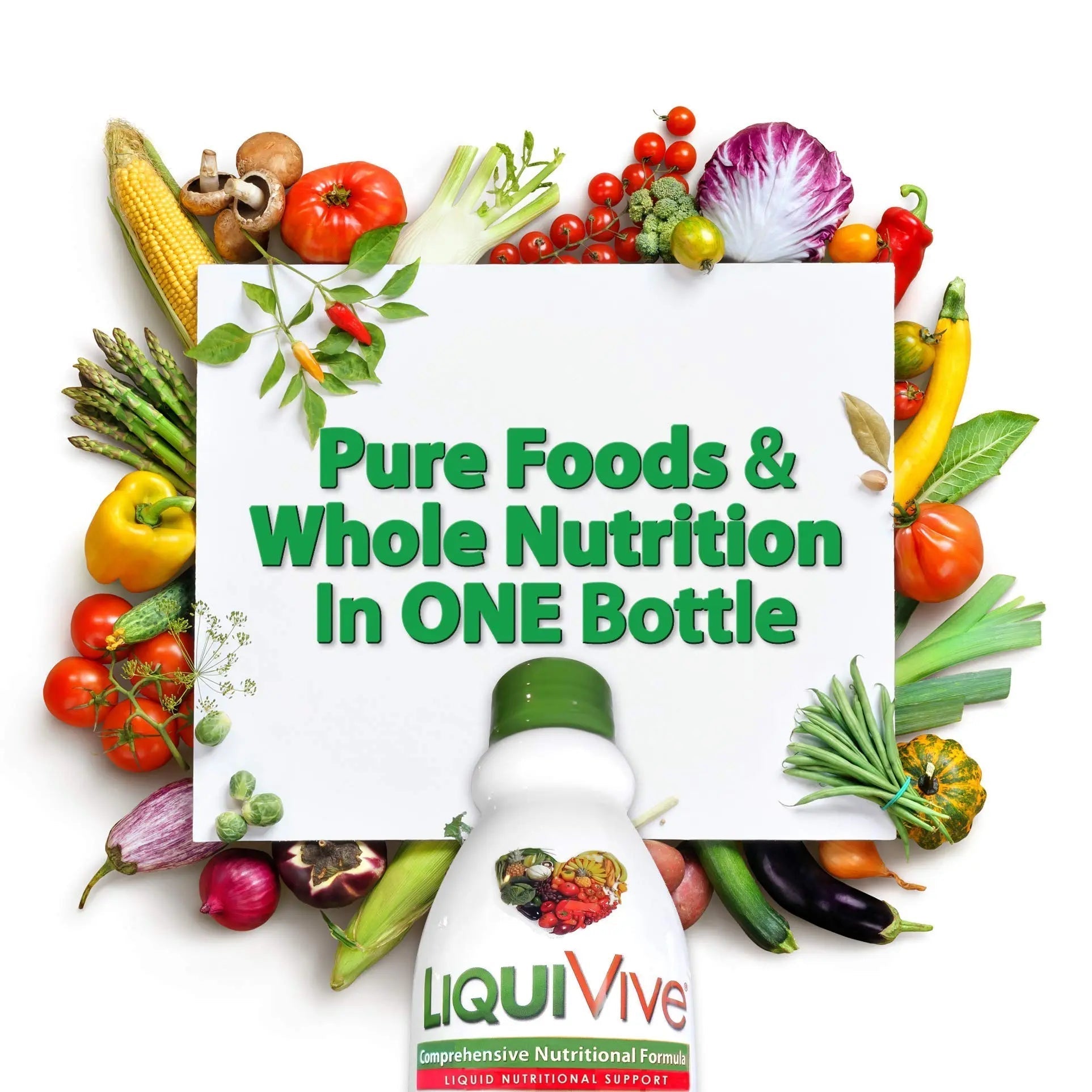 LiquiVive Liquid Vitamins Mega Nutrition | Vegetarian Daily Multivitamin Balance Immune Support Booster Superfood of Nature | Vitamin C D3 A B12 E K | Life MiracleAu supplements