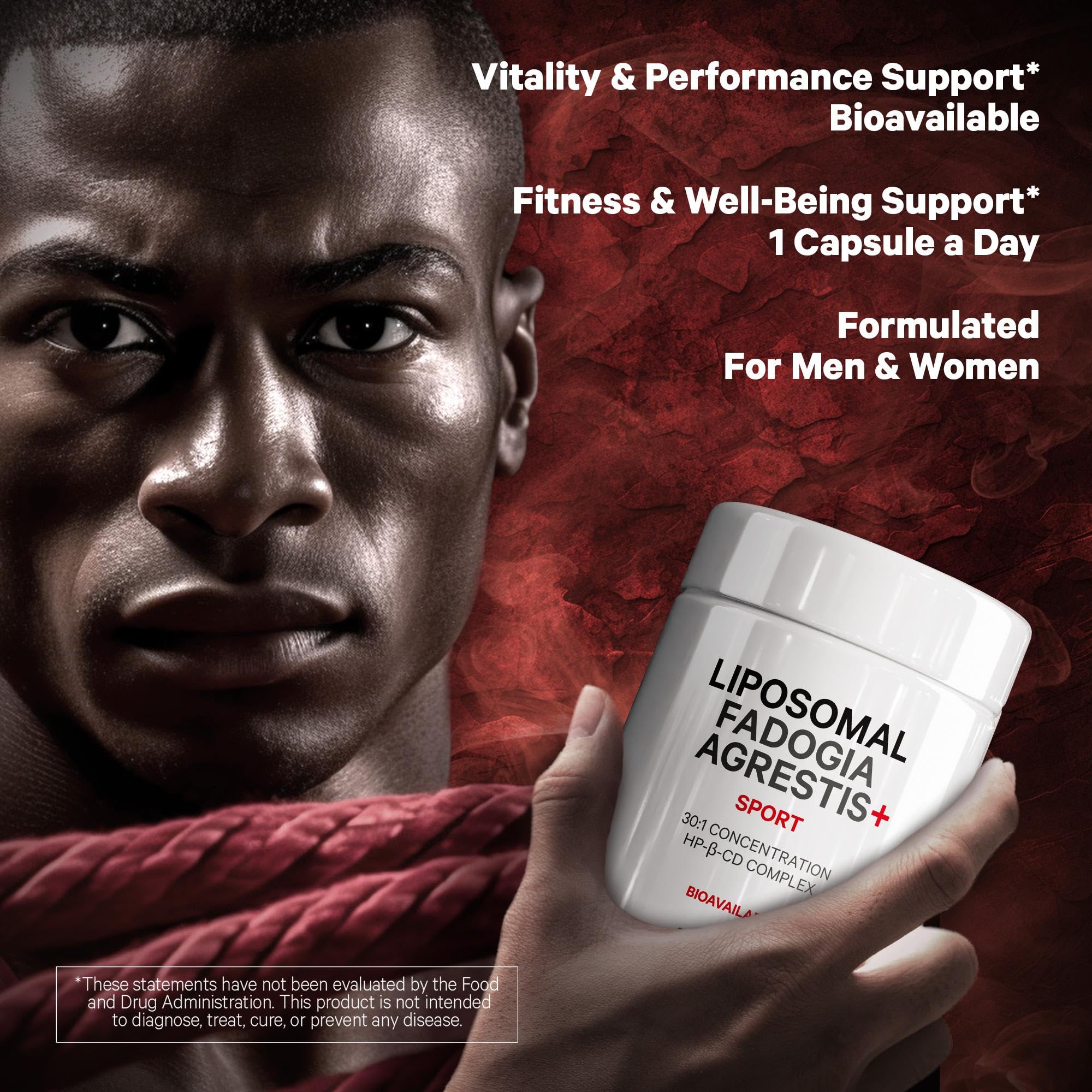 Codeage Liposomal Fadogia Agrestis 600mg Supplement - Fadogia Agrestis 30:1 Extract, Vitamin D3, Zinc, Fenugreek, BioPerine Black Pepper - 2-Month Supply - Liposomal Delivery - Non-GMO, 60 Capsules CodeageAu supplements
