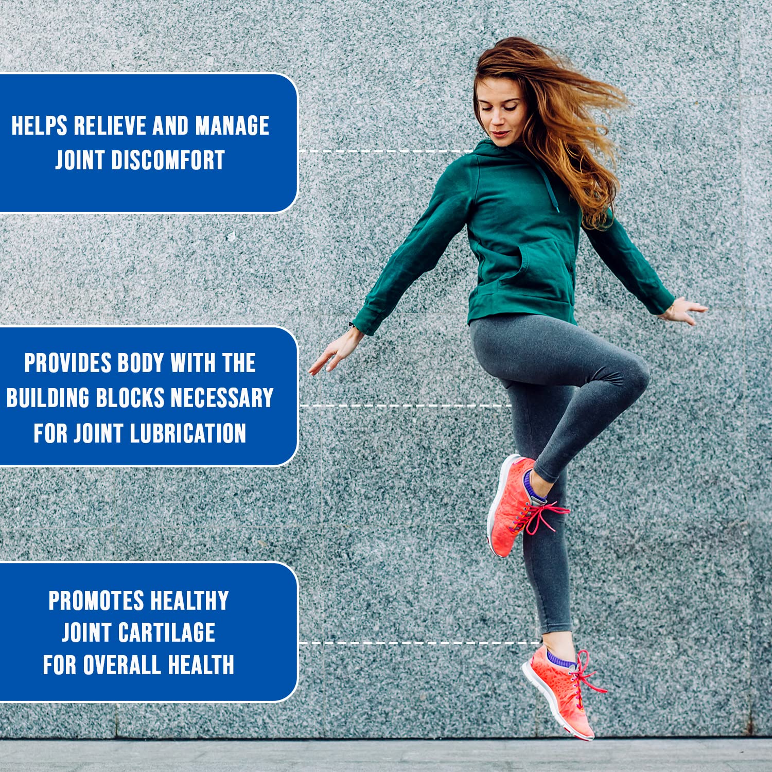 Wellgenix Osteogenix Advanced Joint Flex Formula (90 Ct) - Knee Supplement with Collagen II, Glucosamine, Chondroitin, MSM & HLA - Lubrication & Discomfort Support Tablets for Men & Women WellgenixAu supplements