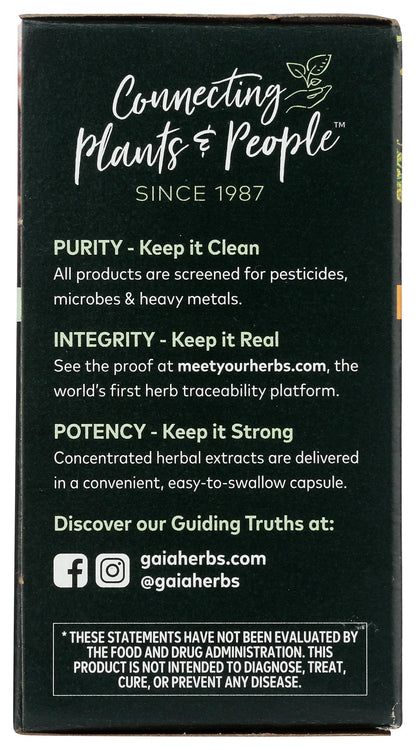 Gaia Herbs Gas & Bloating - Provides Relief from Occasional Gas and Bloating Gaia HerbsUS supplements