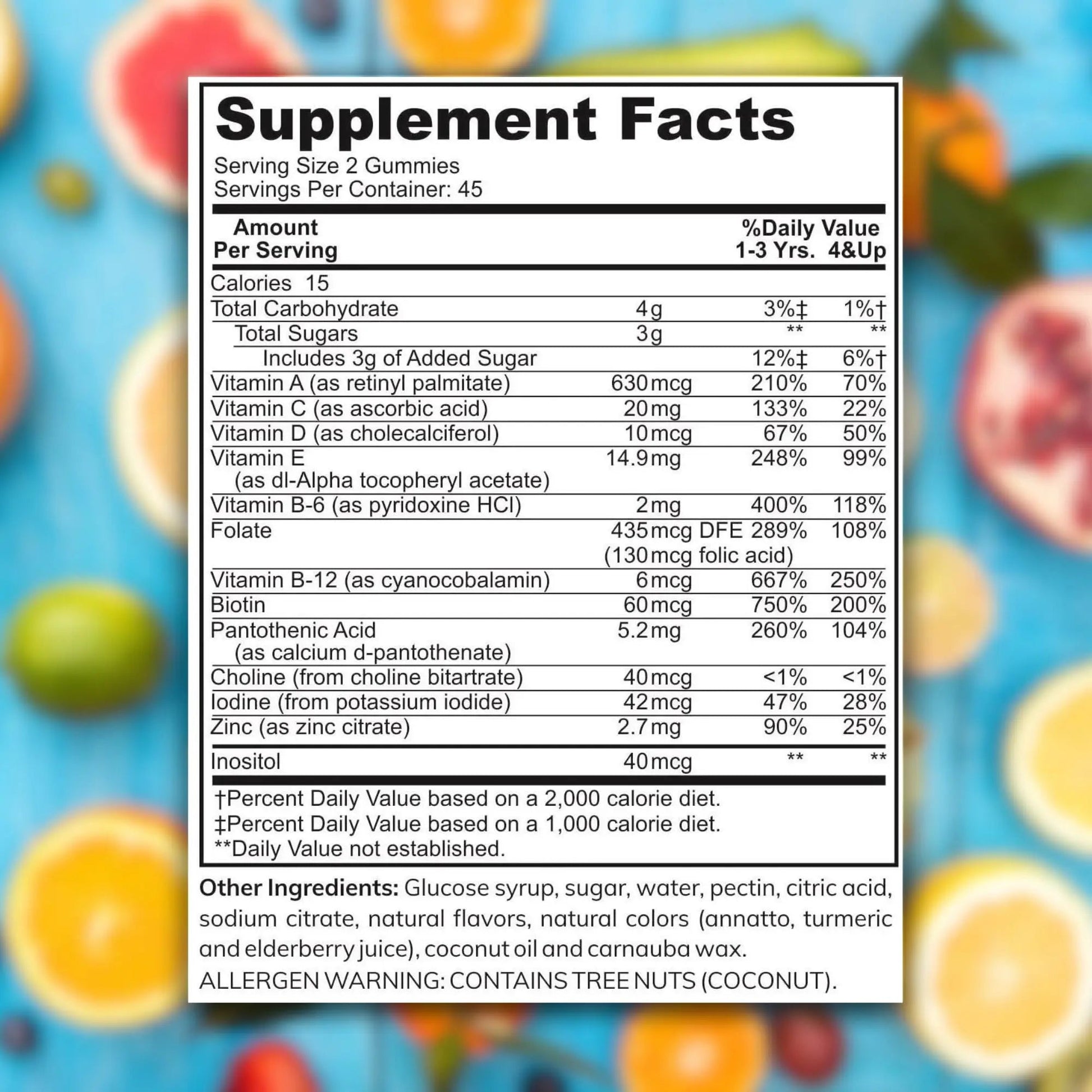 Zaytun Halal Vitamins for Kids Multivitamin Gummies, Naturally Sourced Vitamin A, C, D, E, B6, B12, Biotin - Vegetarian, No Gelatin Zaytun VitaminsAu supplements