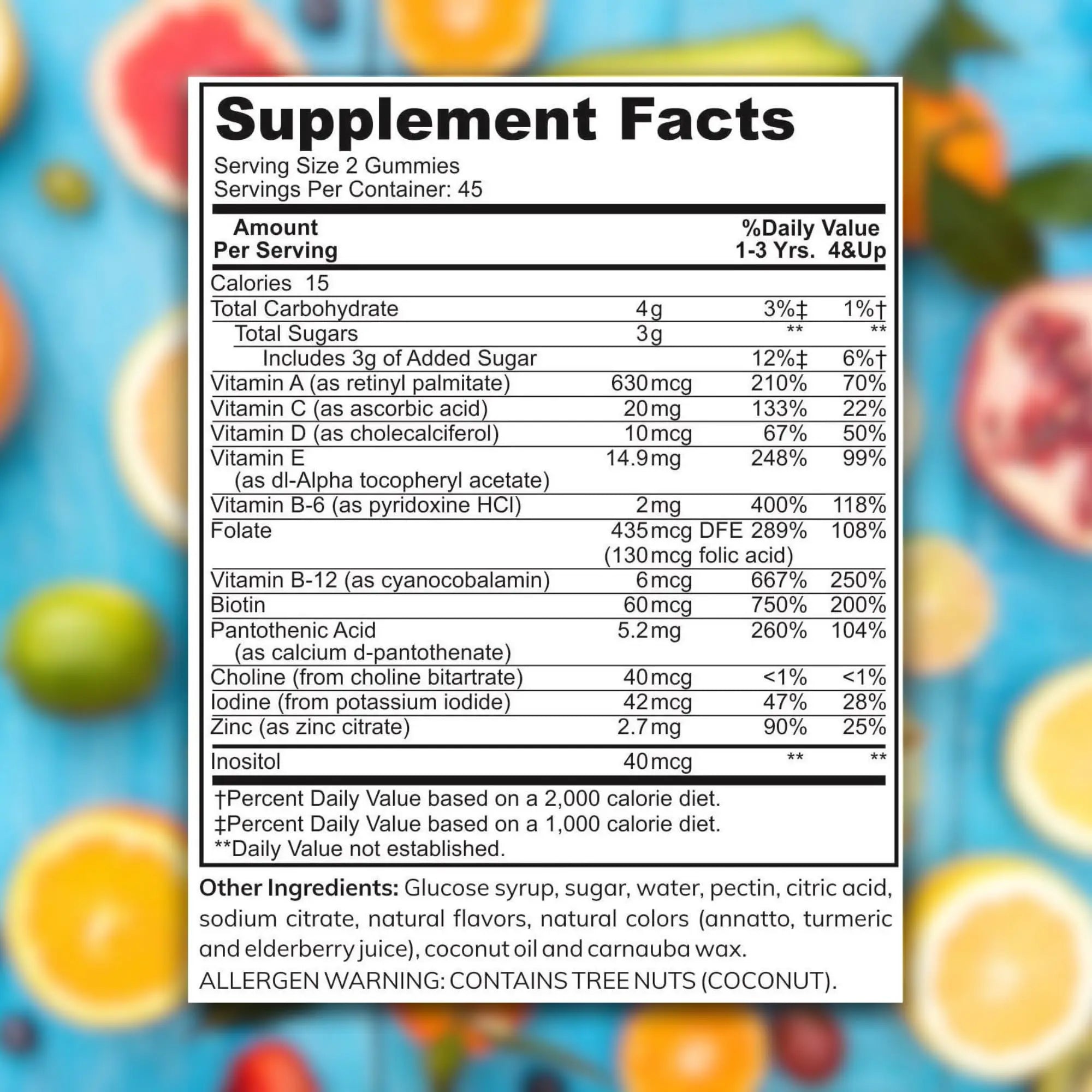 Zaytun Halal Vitamins for Kids Multivitamin Gummies, Naturally Sourced Vitamin A, C, D, E, B6, B12, Biotin - Vegetarian, No Gelatin Zaytun VitaminsAu supplements