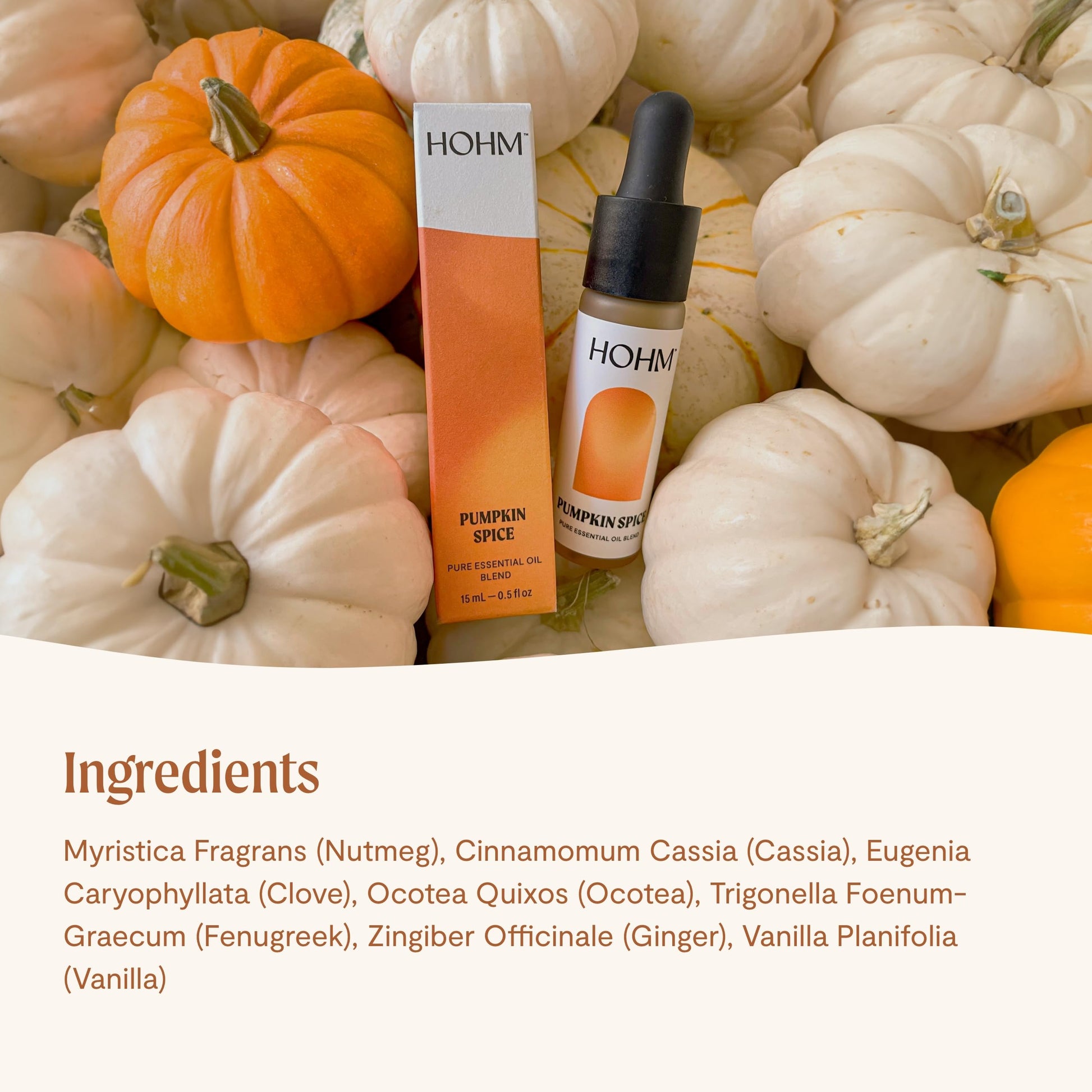 Hohm Pumpkin Spice Essential Oil Blend - Natural, Pure Essential Oil for Your Home Diffuser HohmAu supplements