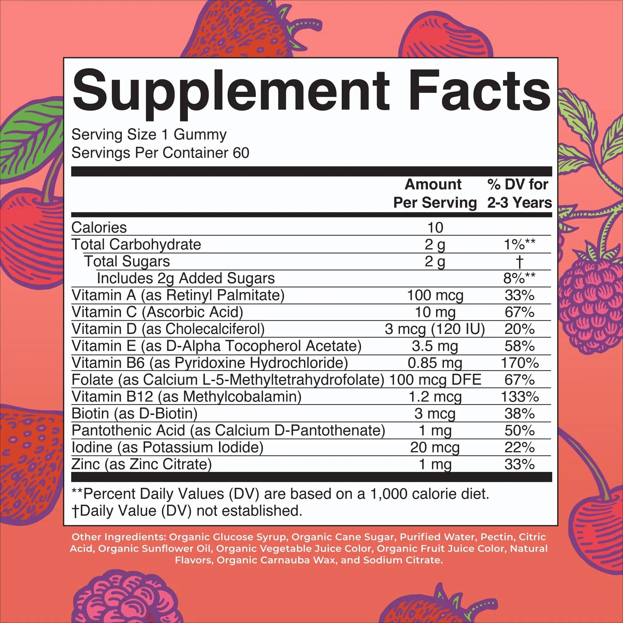 MaryRuth Organics Vitamin Gummy | Kids and Toddlers Age 2+ | USDA | Daily Vitamin C | D3 | Zinc | MaryRuth OrganicsAu supplements