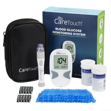 Care Touch Blood Glucose Meter Kit - Diabetes Testing Kit with Glucometer Care TouchAu supplements