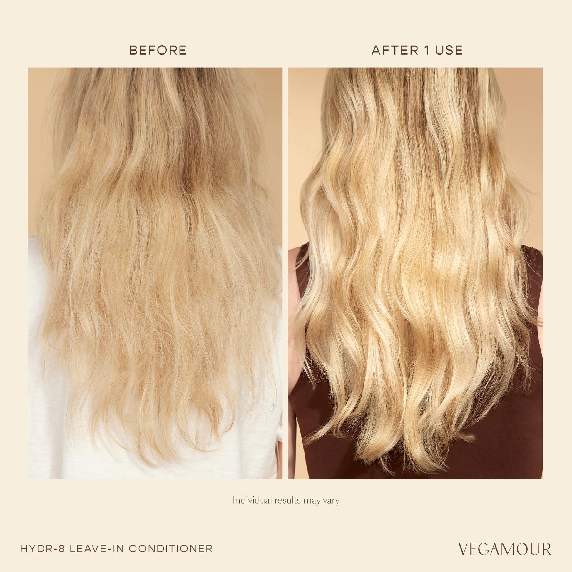 VEGAMOUR HYDR-8 Leave-In Conditioner, for Deep Hydration & Heat Protection, with Vegan Keratin, for Soft, Silky, Frizz Free Hair, 5 fl oz VEGAMOURAu supplements