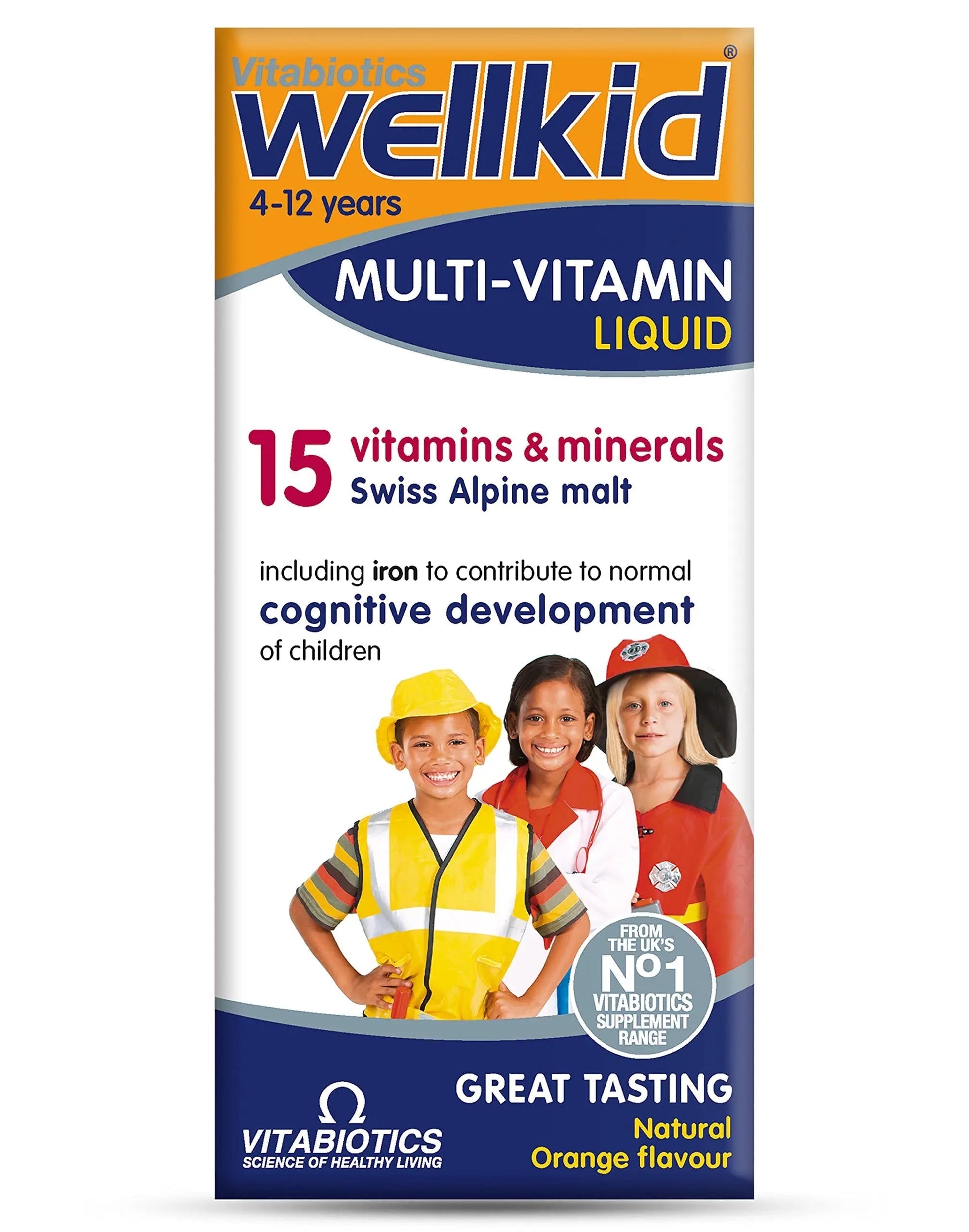 Wellkid by Vitabiotics Multi-Vitamin Liquid 150ml WellkidAu supplements