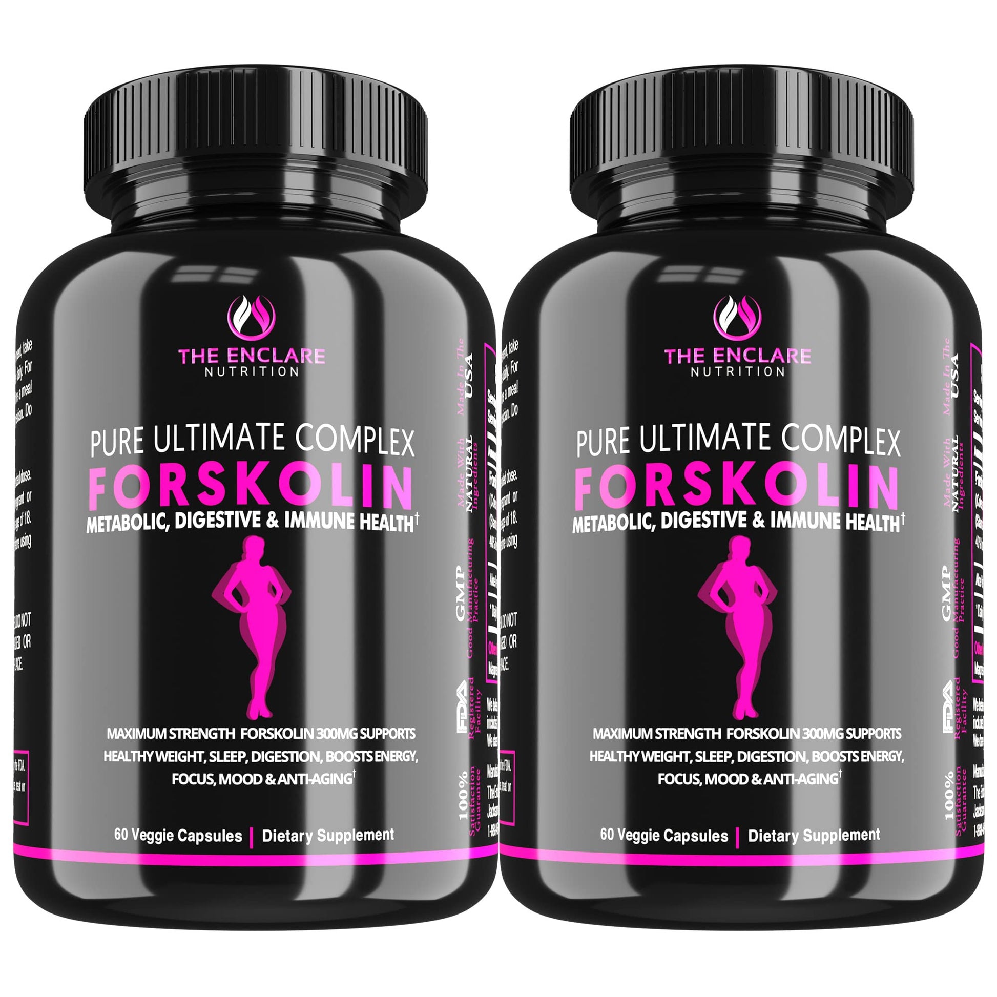 Forskolin Supplement Diet Pills for Women & Men, Reduce Intake, Weight & Fat. Supports THE ENCLARE NUTRITIONAu supplements