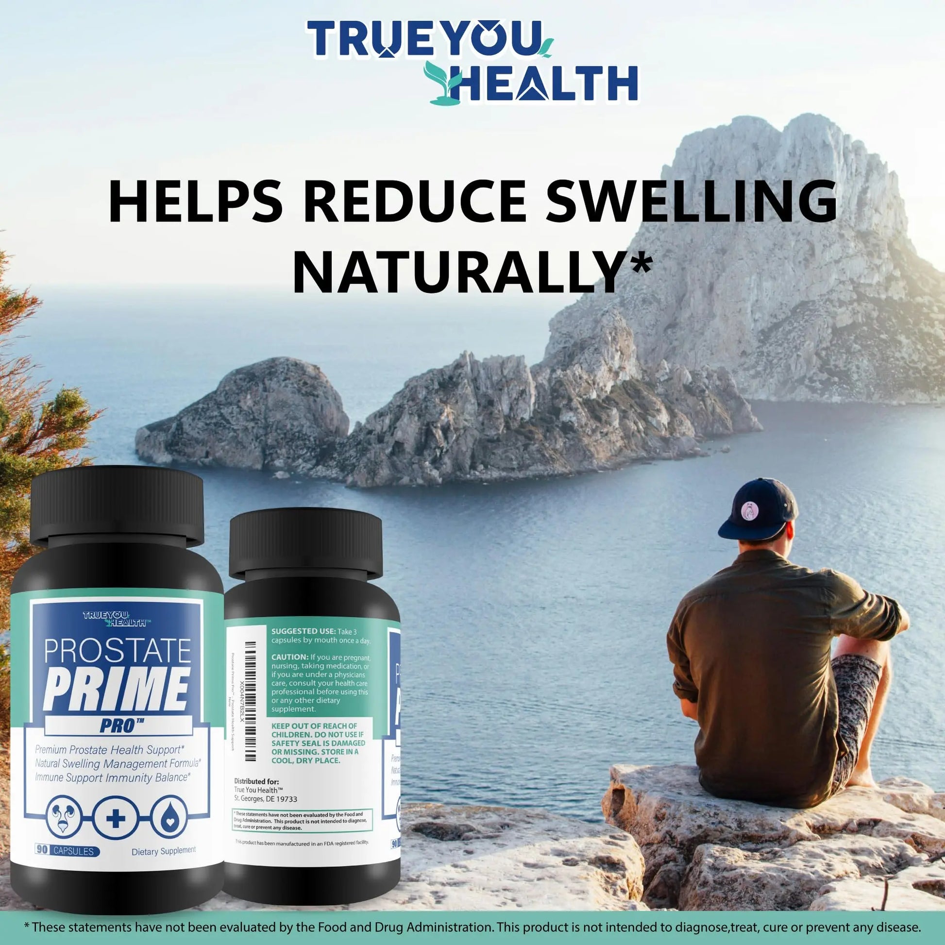 Prostate Prime Pro - Improved Formula - Our Best Prostate Support Supplement For Men’s Health - Natural Prostatitis Prostate Health - Natural Prostate Remedies - Men Prostate Vitamin Prostaprime Pills True You Healthnz supplements